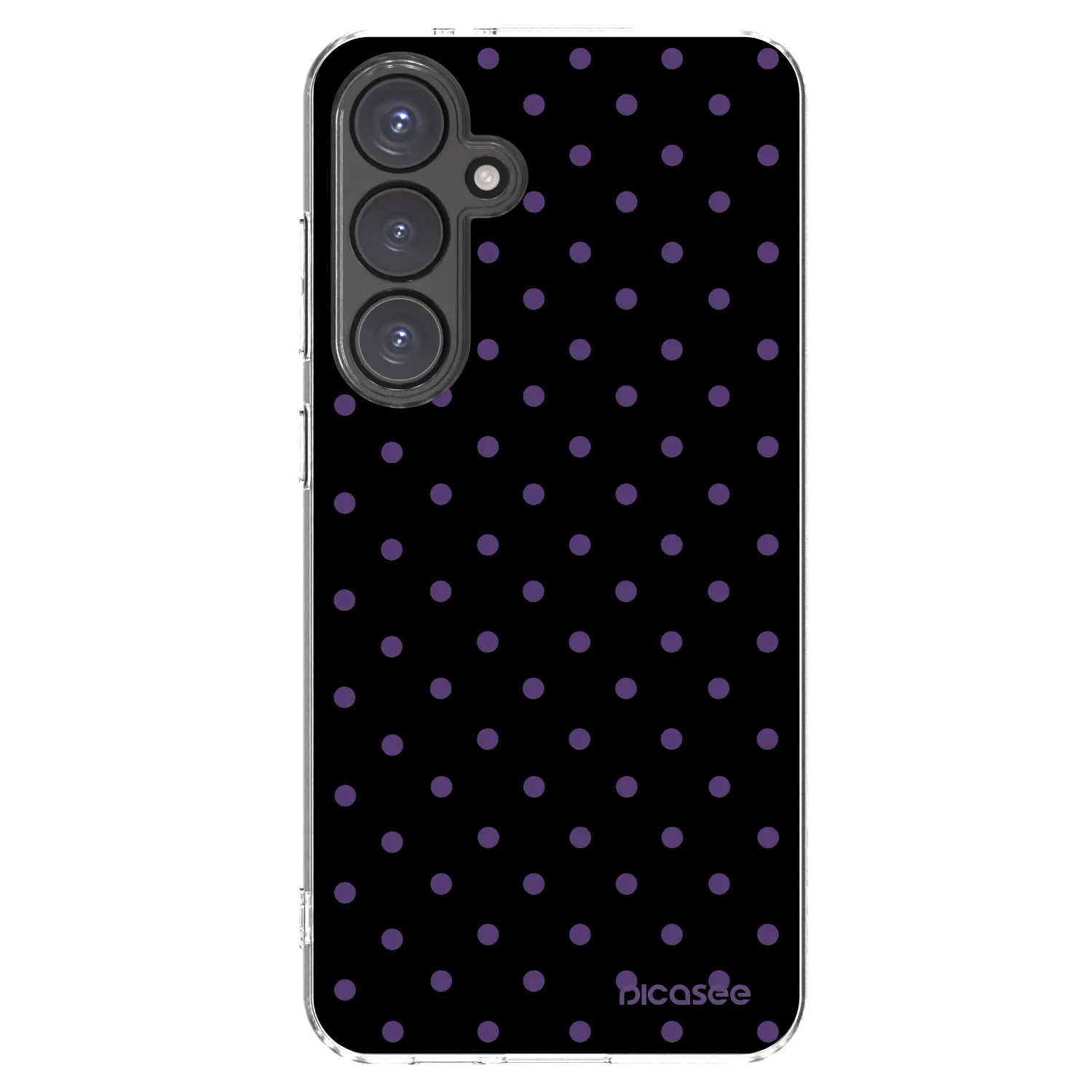 Picasee silikonska prozirna maskica za Samsung Galaxy S24 FE S721B - Flickers
