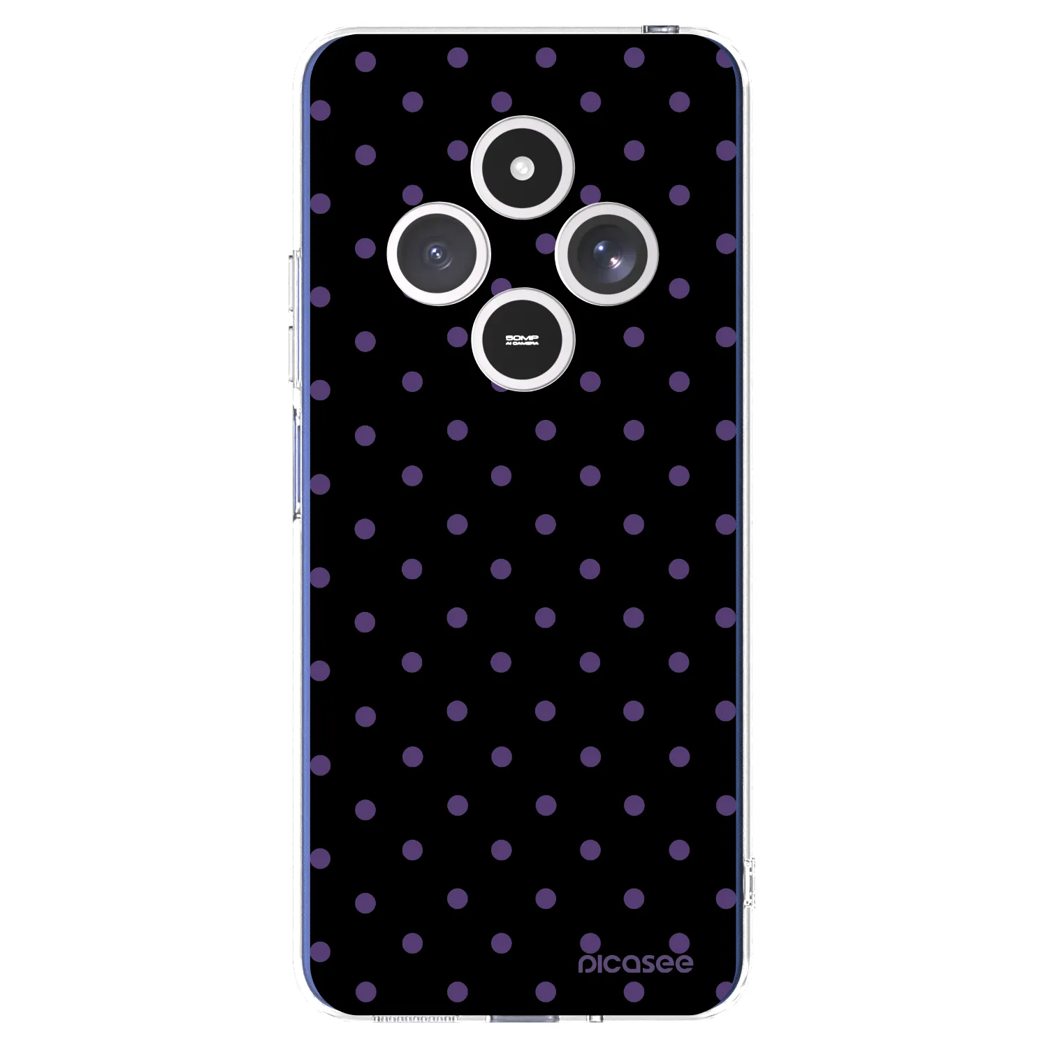 Picasee silikonska prozirna maskica za Xiaomi Redmi 14C - Flickers