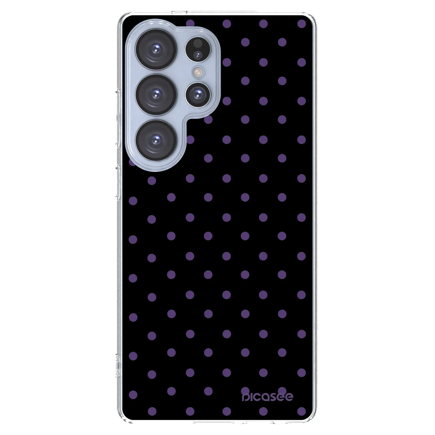 Picasee silikonska prozirna maskica za Samsung Galaxy S25 Ultra 5G - Flickers