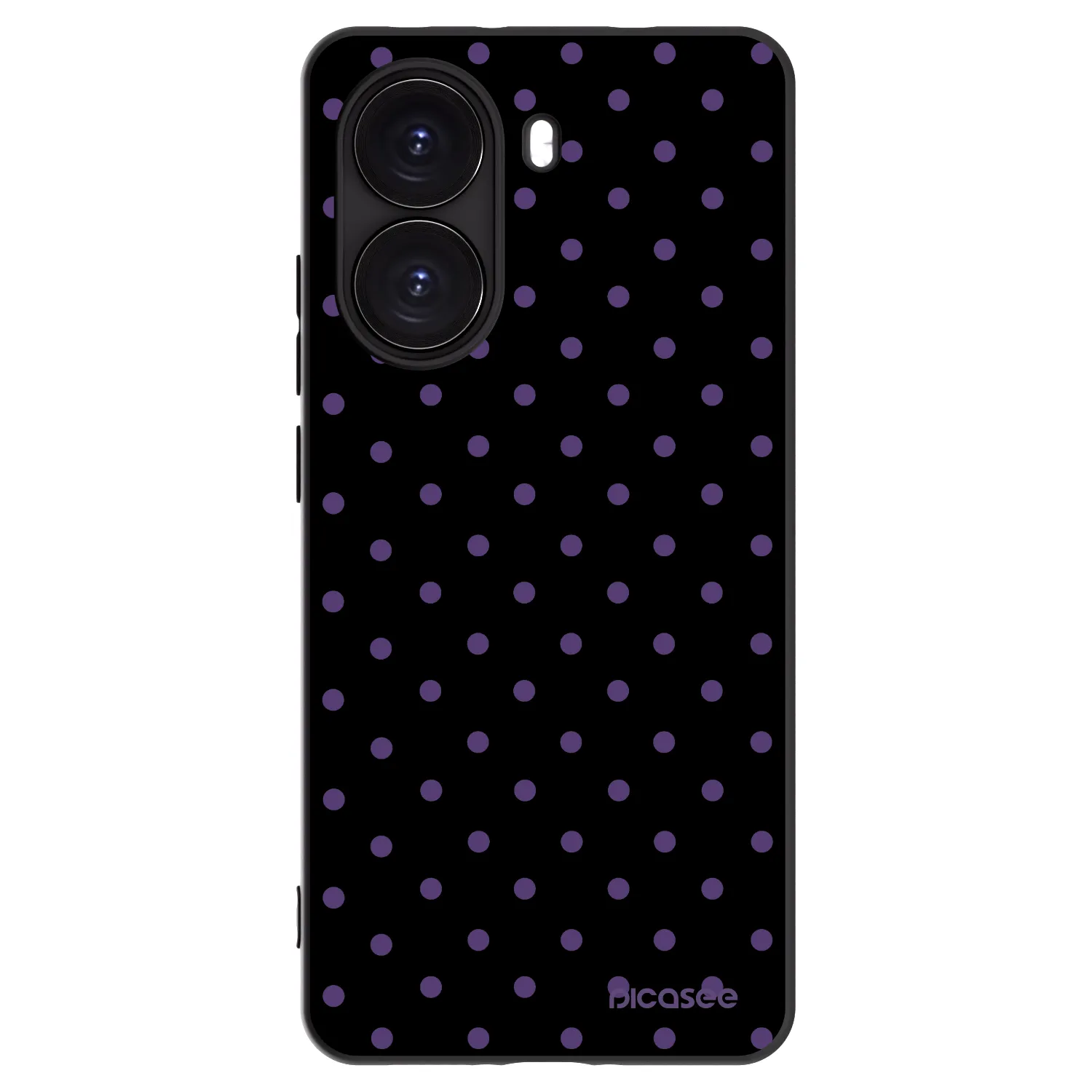 Picasee crna silikonska maskica za Xiaomi Poco X7 Pro 5G - Flickers