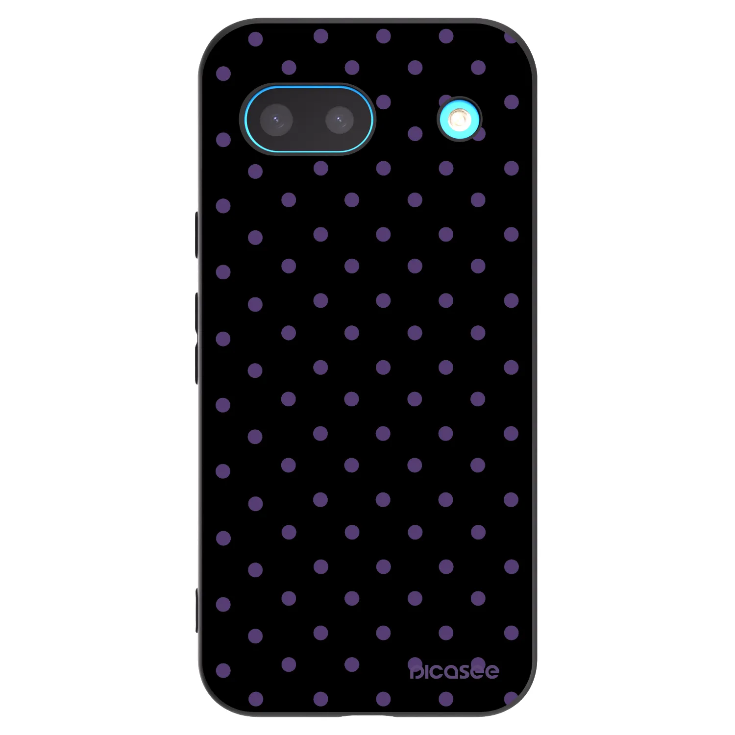 Picasee crna silikonska maskica za Google Pixel 8 - Flickers