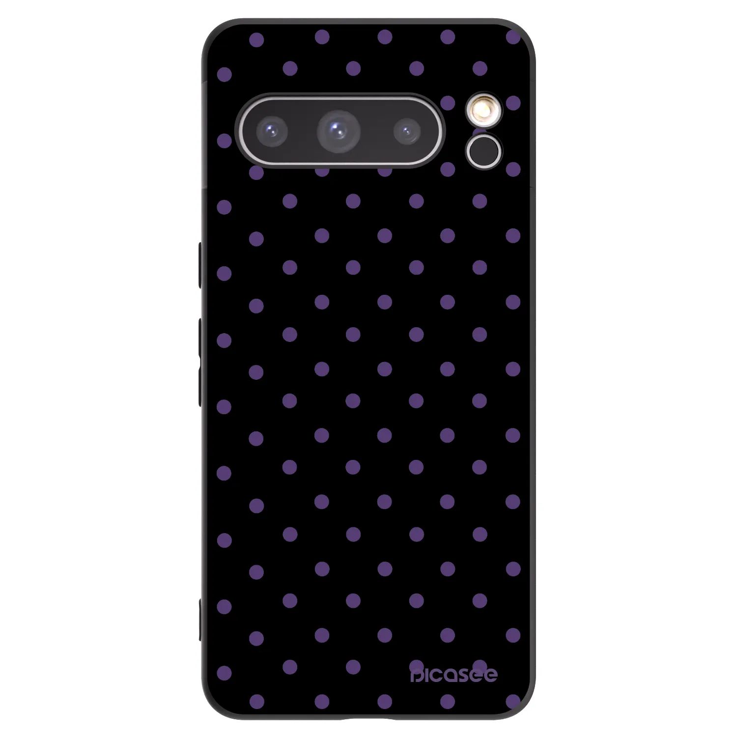 Picasee crna silikonska maskica za Google Pixel 8 Pro - Flickers