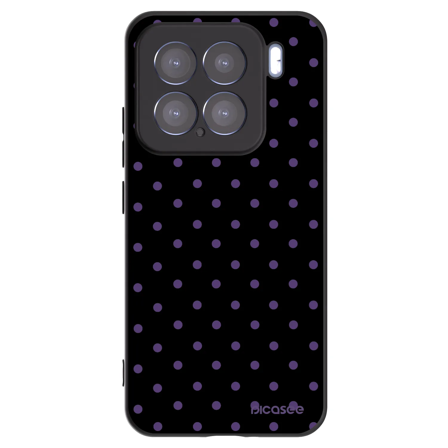 Picasee crna silikonska maskica za Xiaomi 15 - Flickers