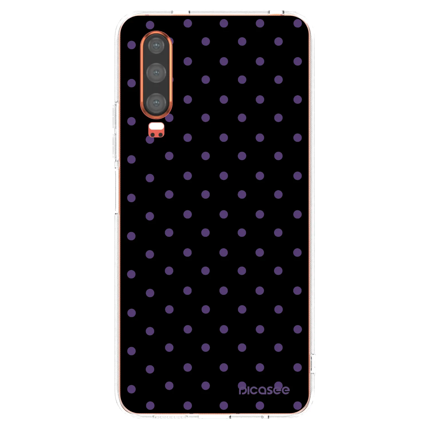 Picasee silikonska prozirna maskica za Huawei P30 - Flickers