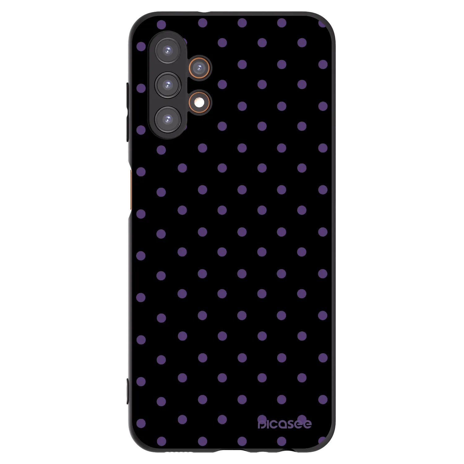 Picasee crna silikonska maskica za Samsung Galaxy A13 5G - Flickers