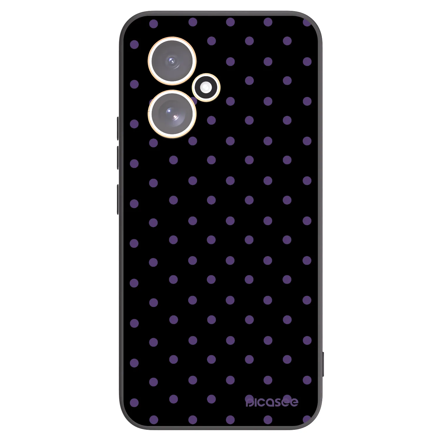 Picasee crna silikonska maskica za Honor 400 5G - Flickers
