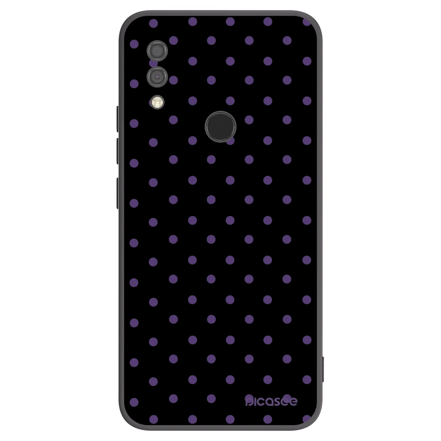 Picasee crna silikonska maskica za Xiaomi Redmi 7 - Flickers