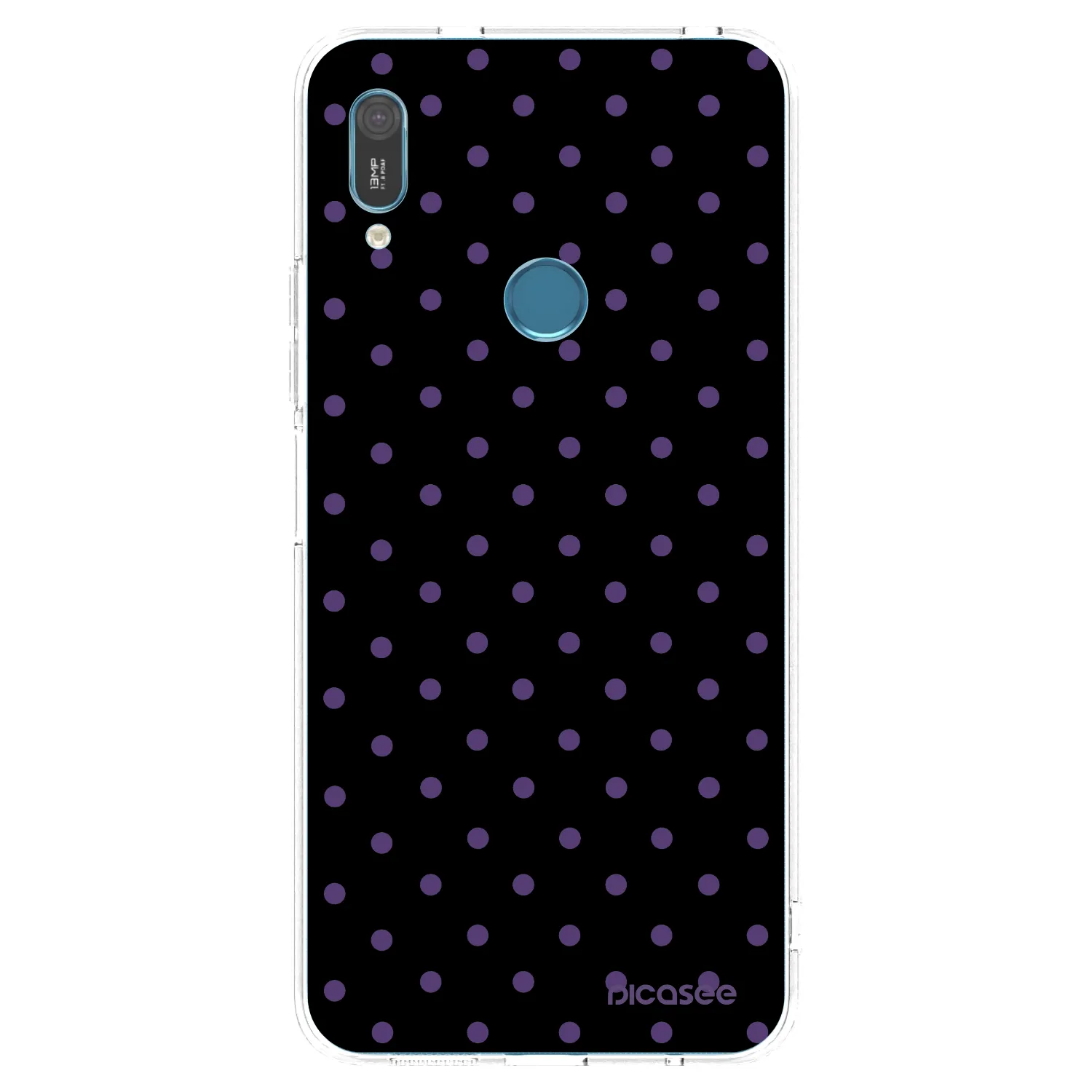 Picasee silikonska prozirna maskica za Huawei Y6 2019 - Flickers