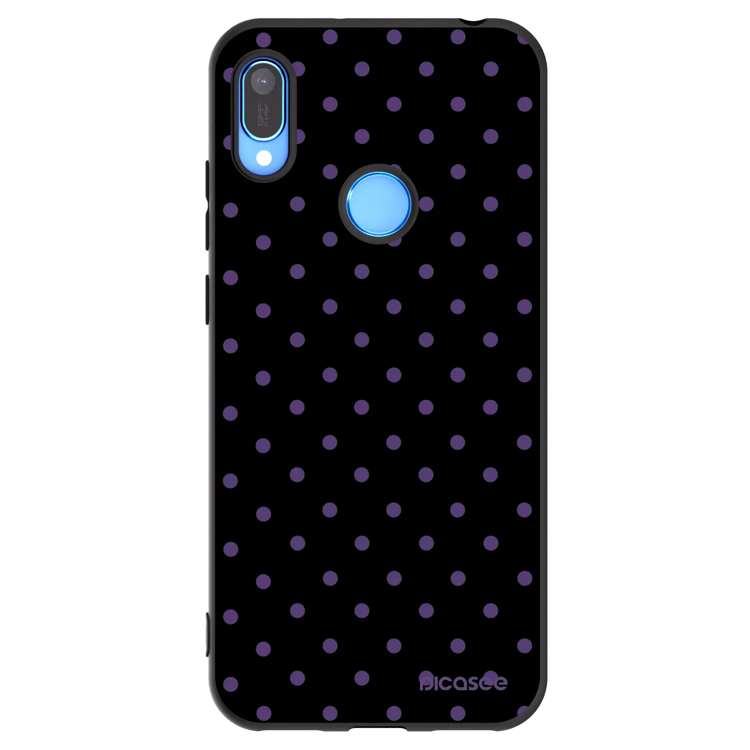 Picasee crna silikonska maskica za Huawei Y6 2019 - Flickers