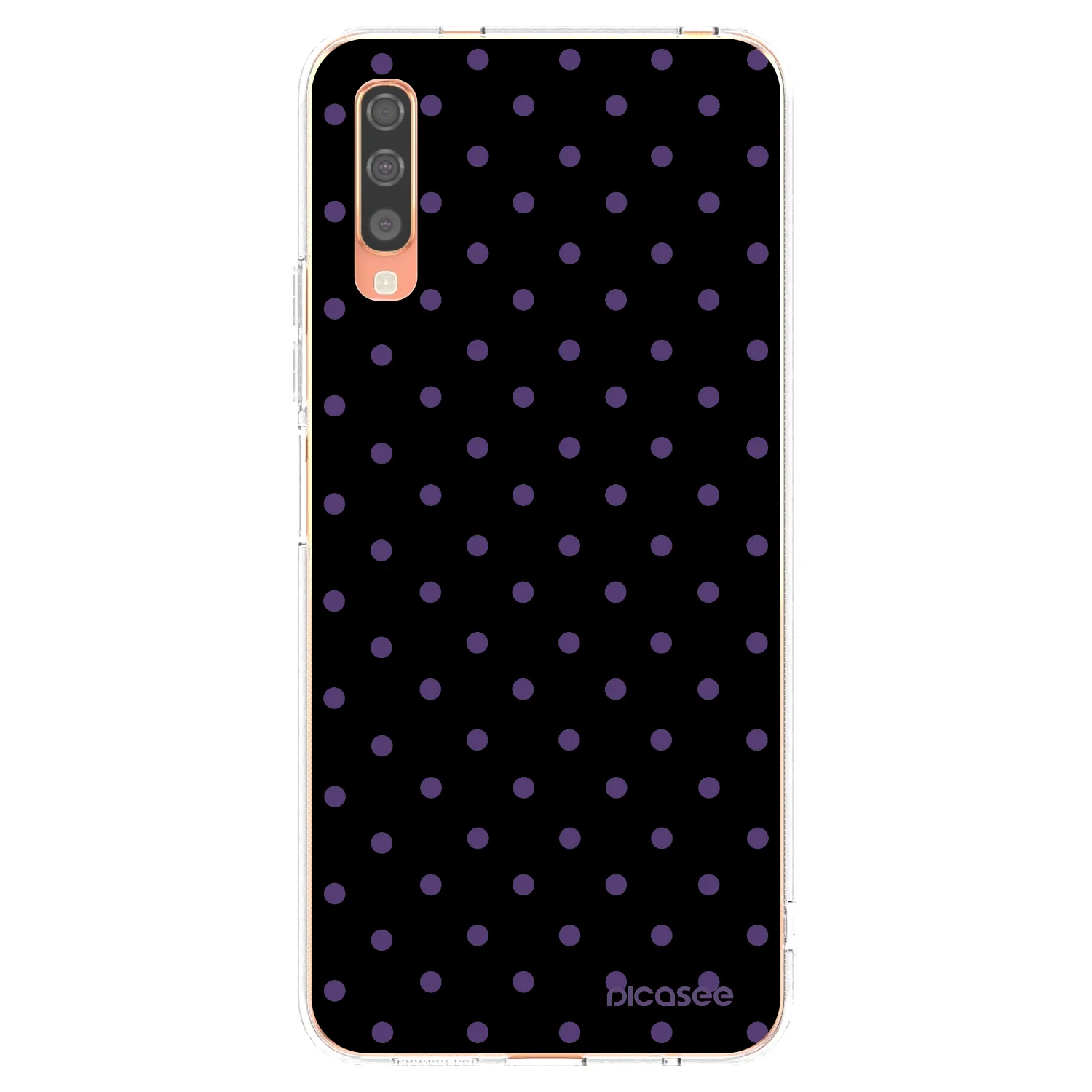 Picasee silikonska prozirna maskica za Samsung Galaxy A70 A705F - Flickers