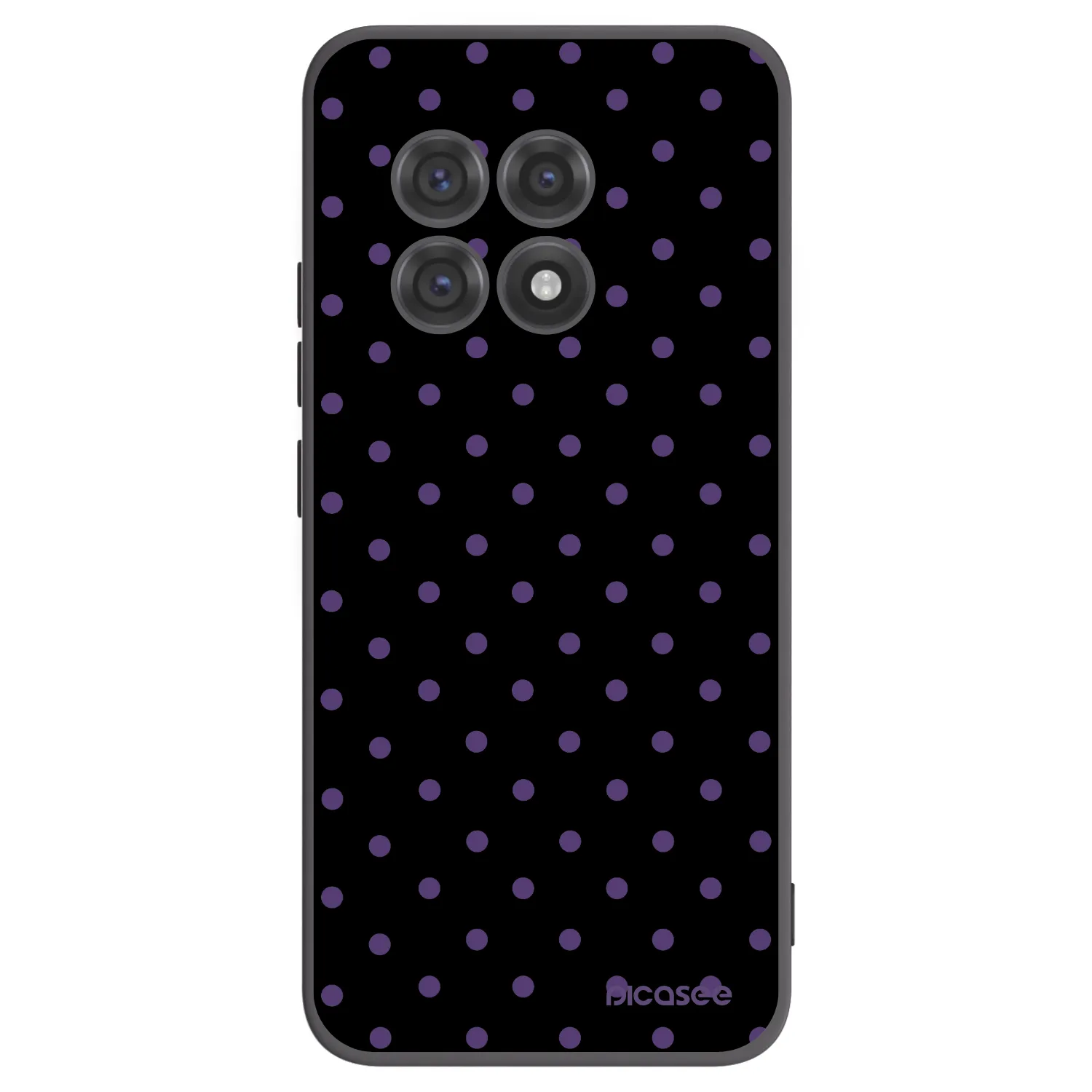 Picasee crna silikonska maskica za OnePlus 13R 5G - Flickers