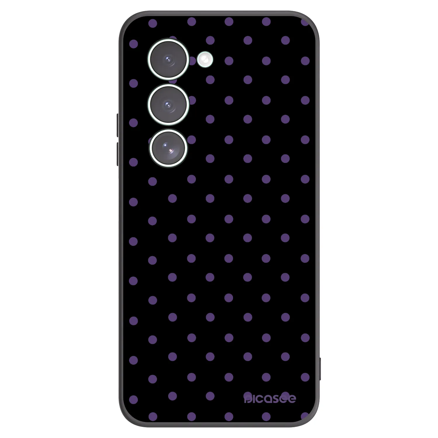 Picasee crna silikonska maskica za Xiaomi Redmi 15 5G - Flickers