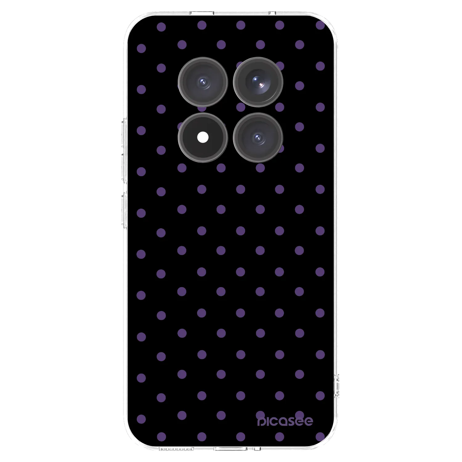 Picasee silikonska prozirna maskica za Xiaomi Redmi Note 15 Pro+ - Flickers