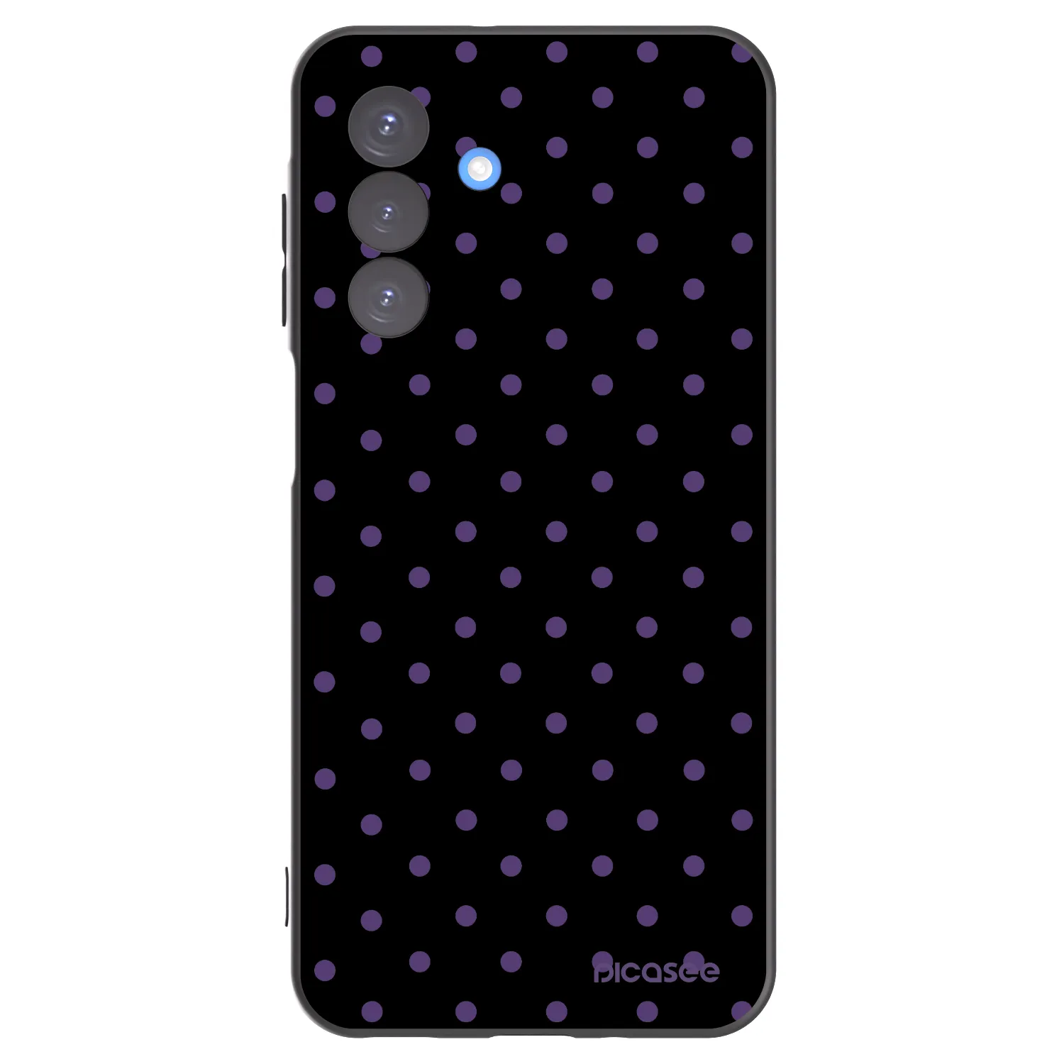 Picasee crna silikonska maskica za Samsung Galaxy A17 5G - Flickers