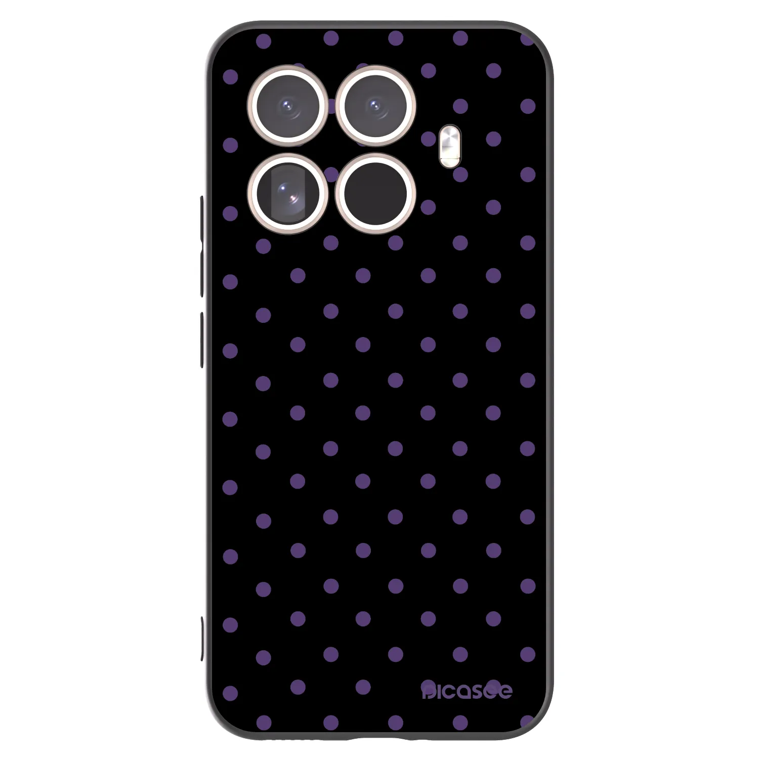 Picasee crna silikonska maskica za Xiaomi 15T Pro - Flickers