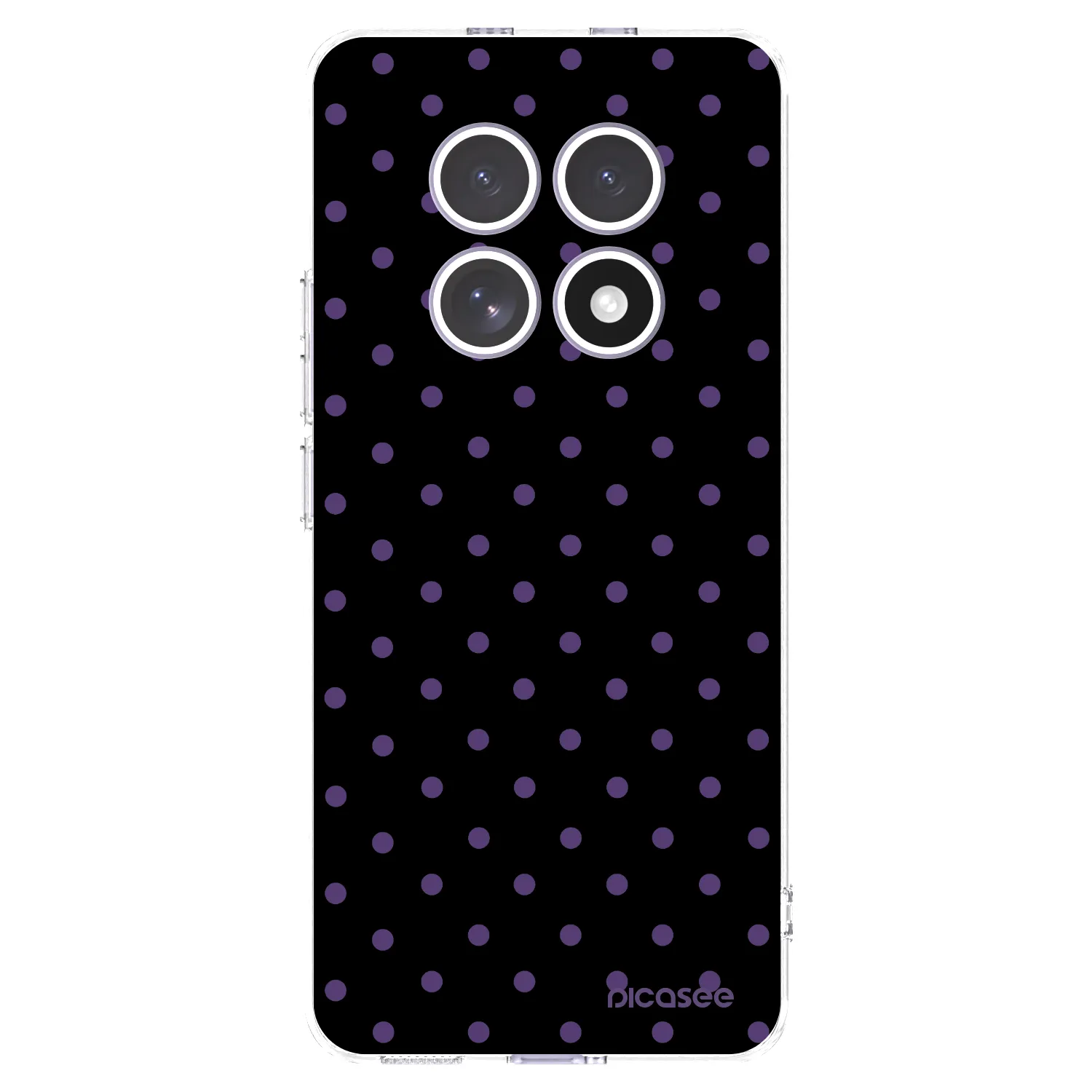 Picasee silikonska prozirna maskica za Xiaomi Redmi Note 15 4G - Flickers