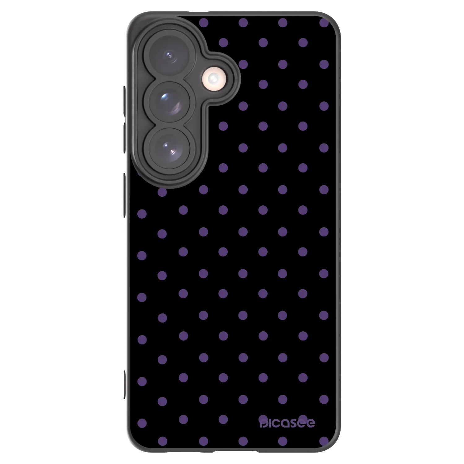 Picasee crna silikonska maskica za Samsung Galaxy S26 - Flickers