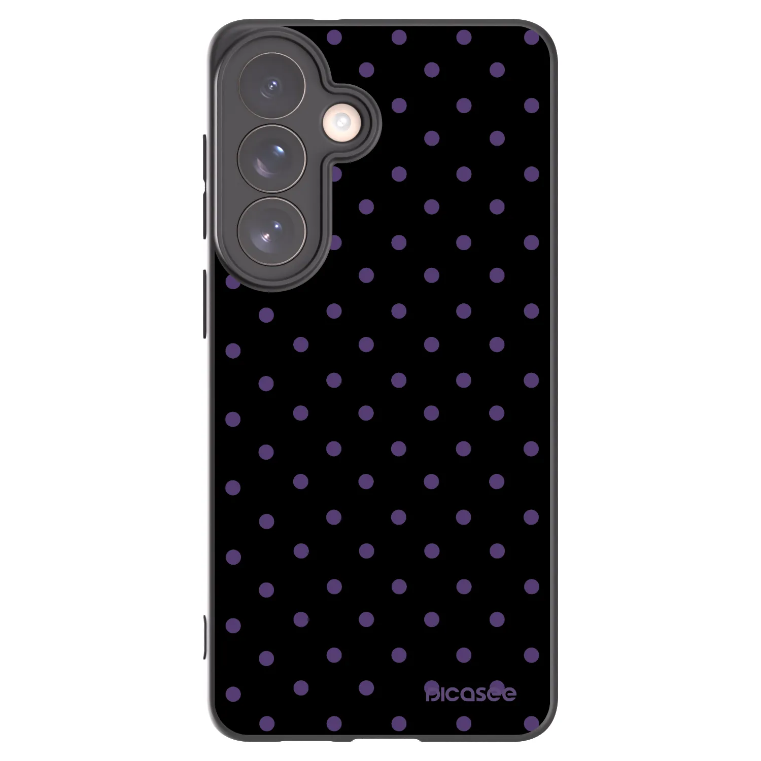 Picasee crna silikonska maskica za Samsung Galaxy S26+ - Flickers