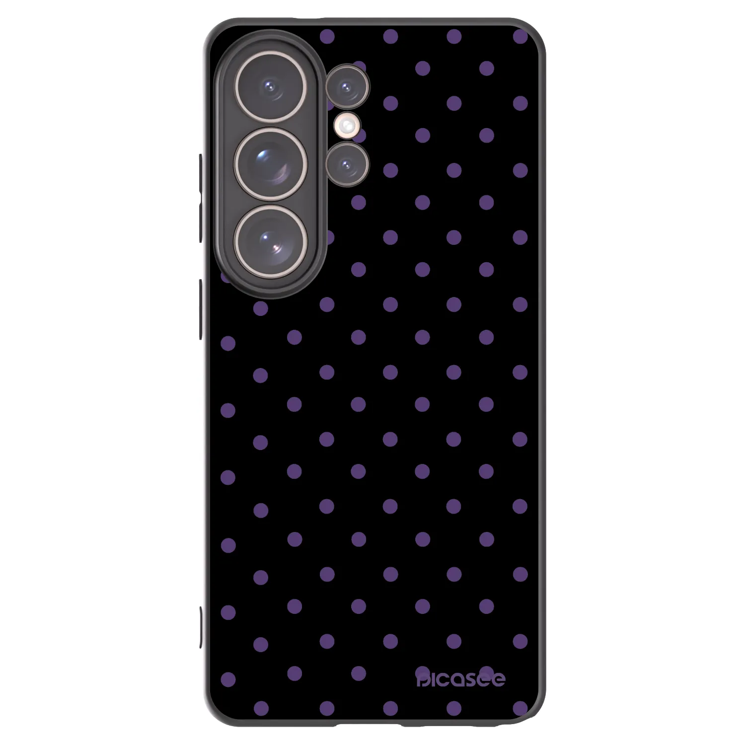 Picasee crna silikonska maskica za Samsung Galaxy S26 Ultra - Flickers