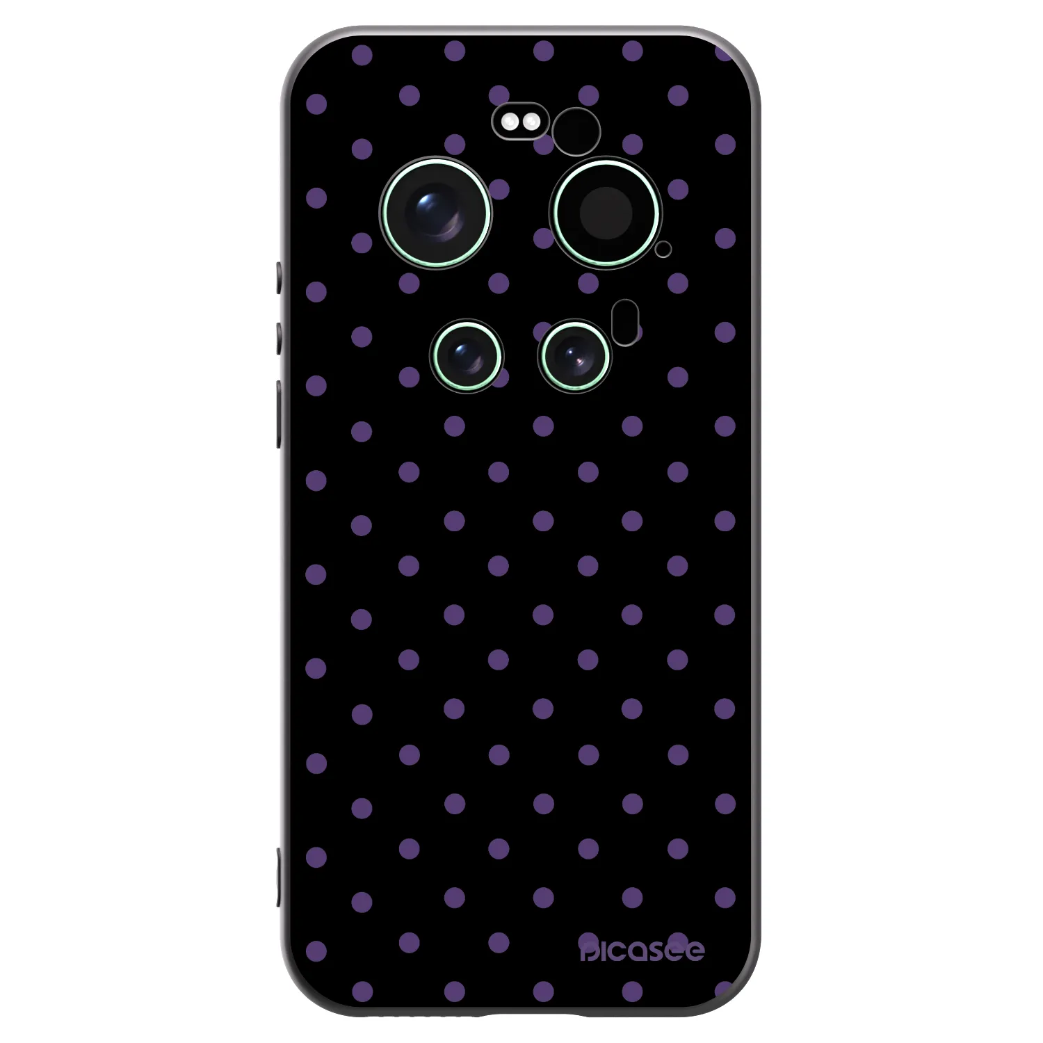Picasee crna silikonska maskica za Xiaomi 17 Ultra - Flickers