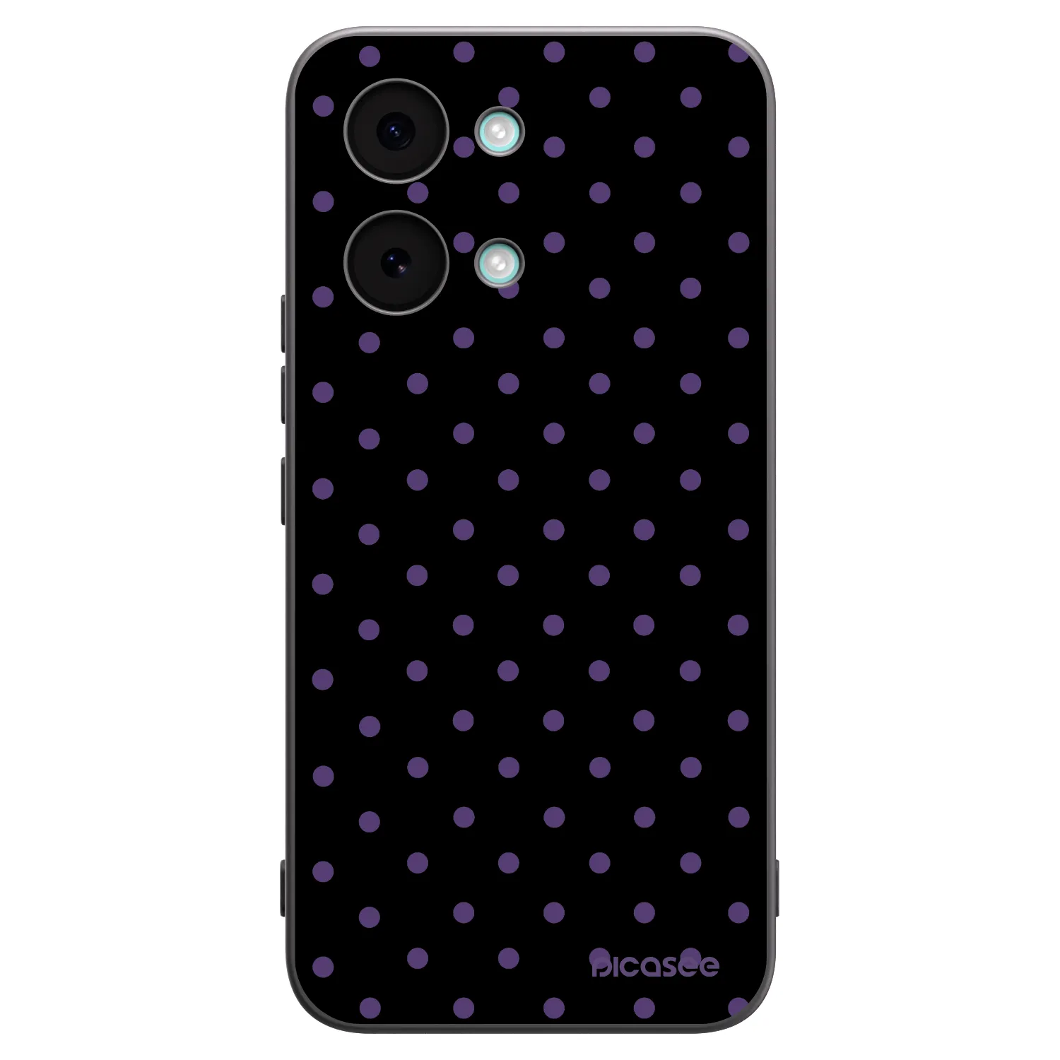 Picasee crna silikonska maskica za Xiaomi Poco X8 Pro Max - Flickers