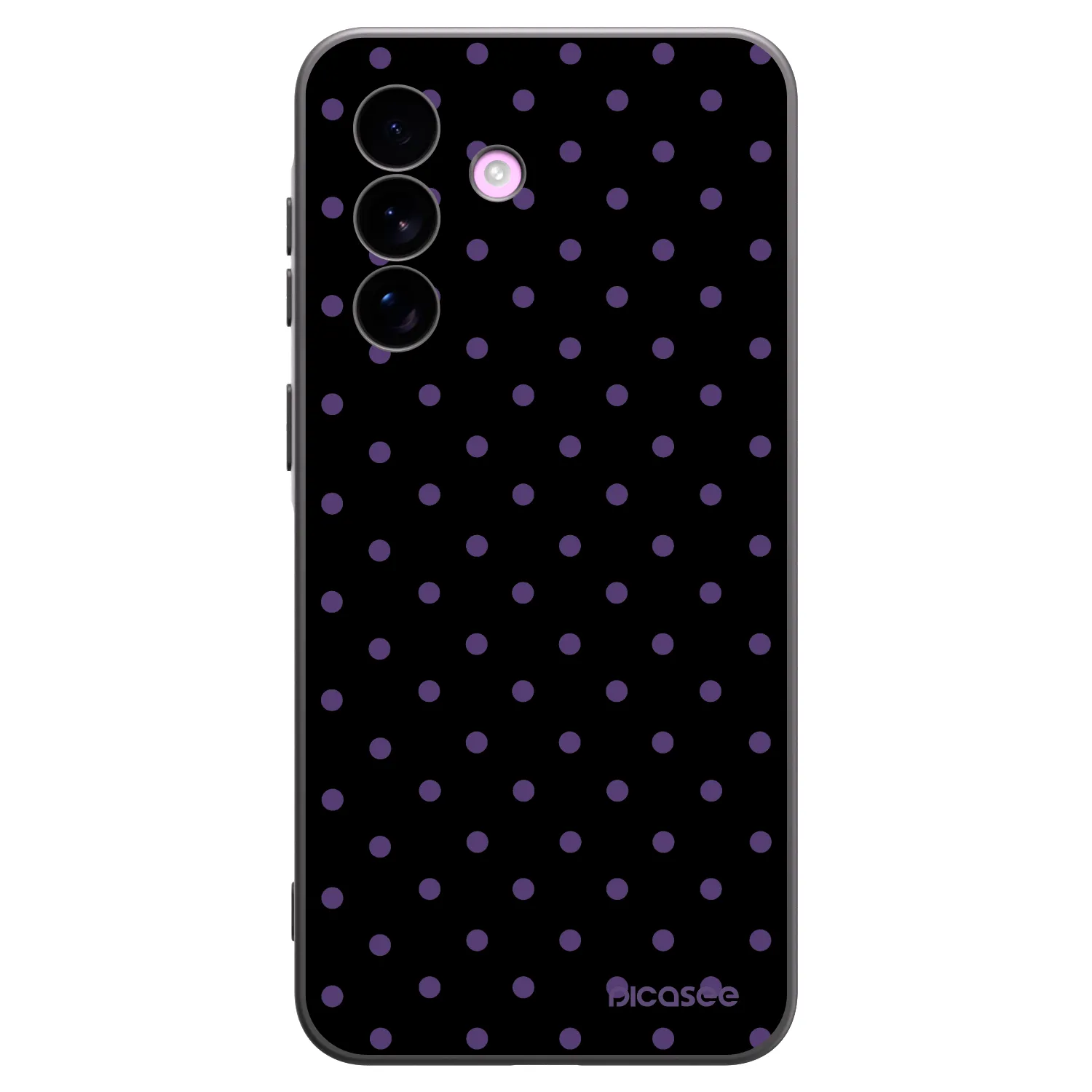 Picasee crna silikonska maskica za Samsung Galaxy A57 5G - Flickers