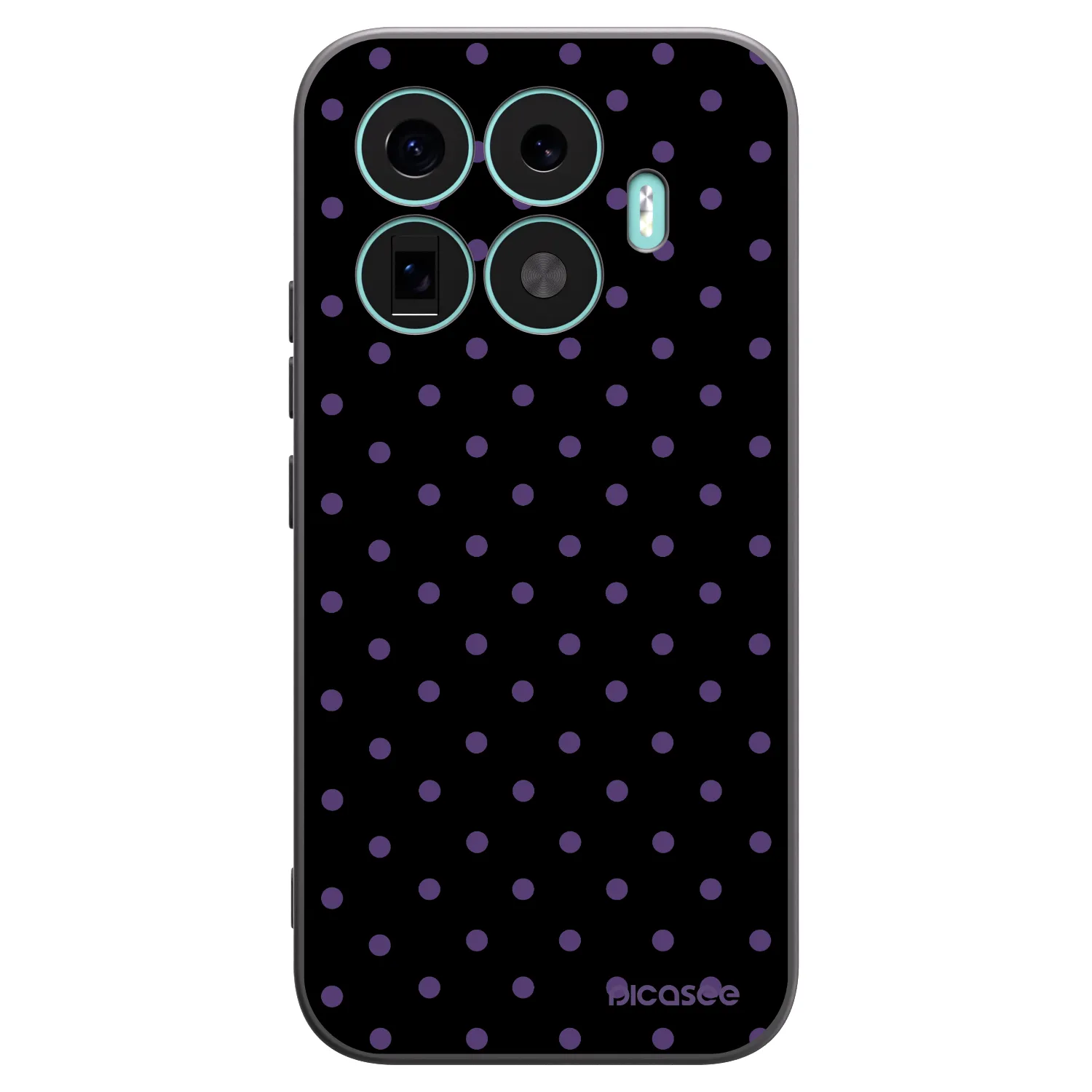 Picasee crna silikonska maskica za Xiaomi 17T - Flickers