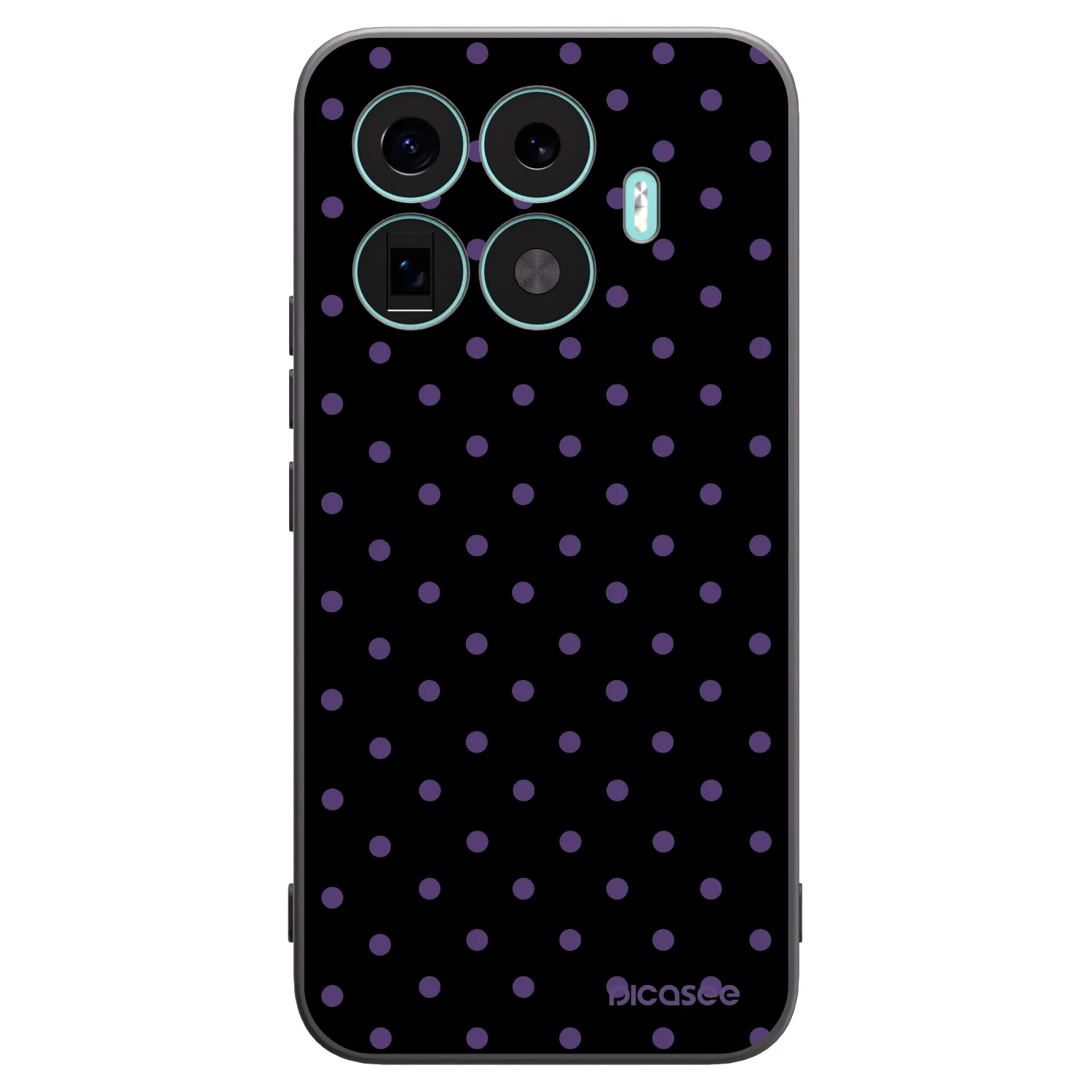 Picasee crna silikonska maskica za Xiaomi 17T Pro - Flickers