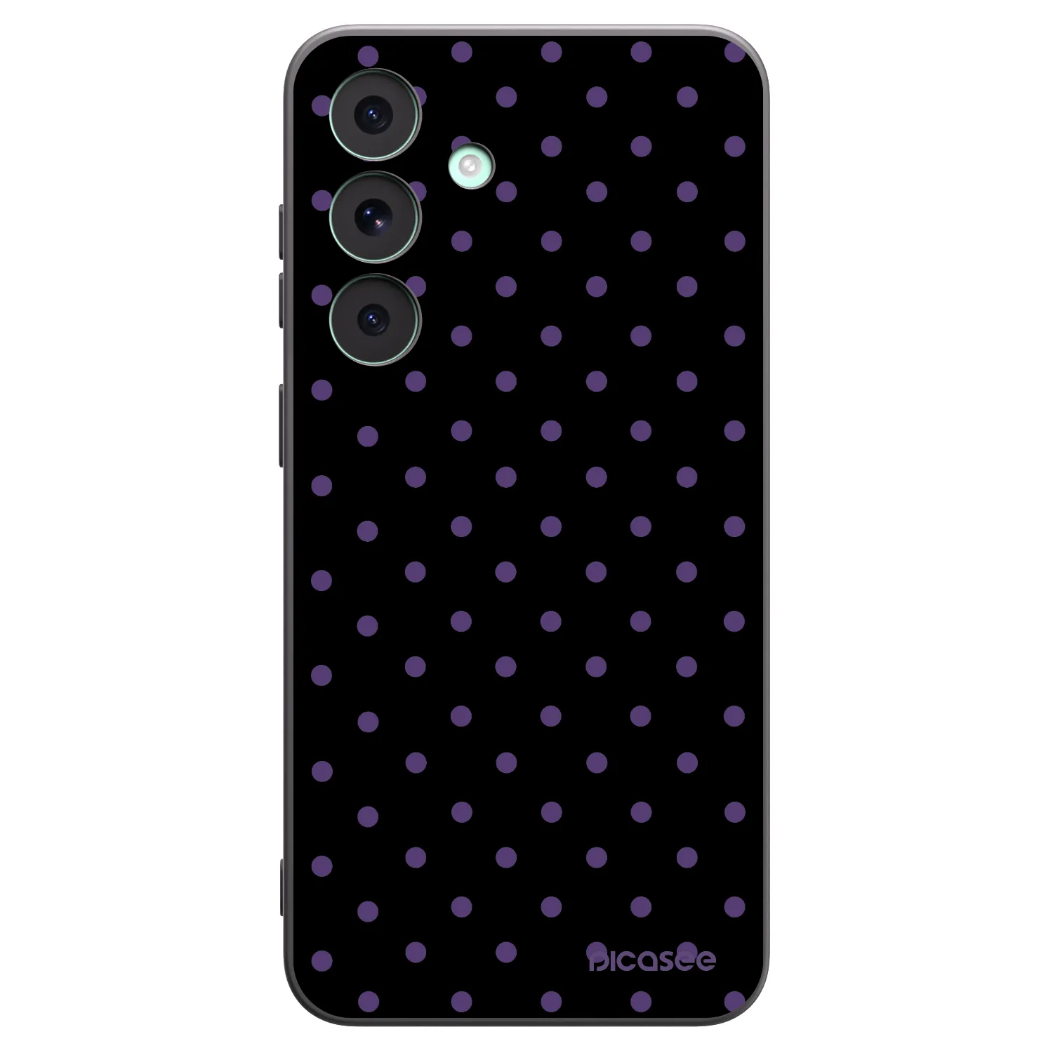 Picasee crna silikonska maskica za Samsung Galaxy S26 FE - Flickers