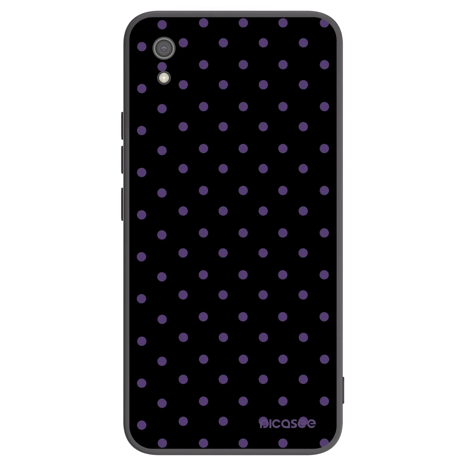 Picasee crna silikonska maskica za Xiaomi Redmi 7A - Flickers