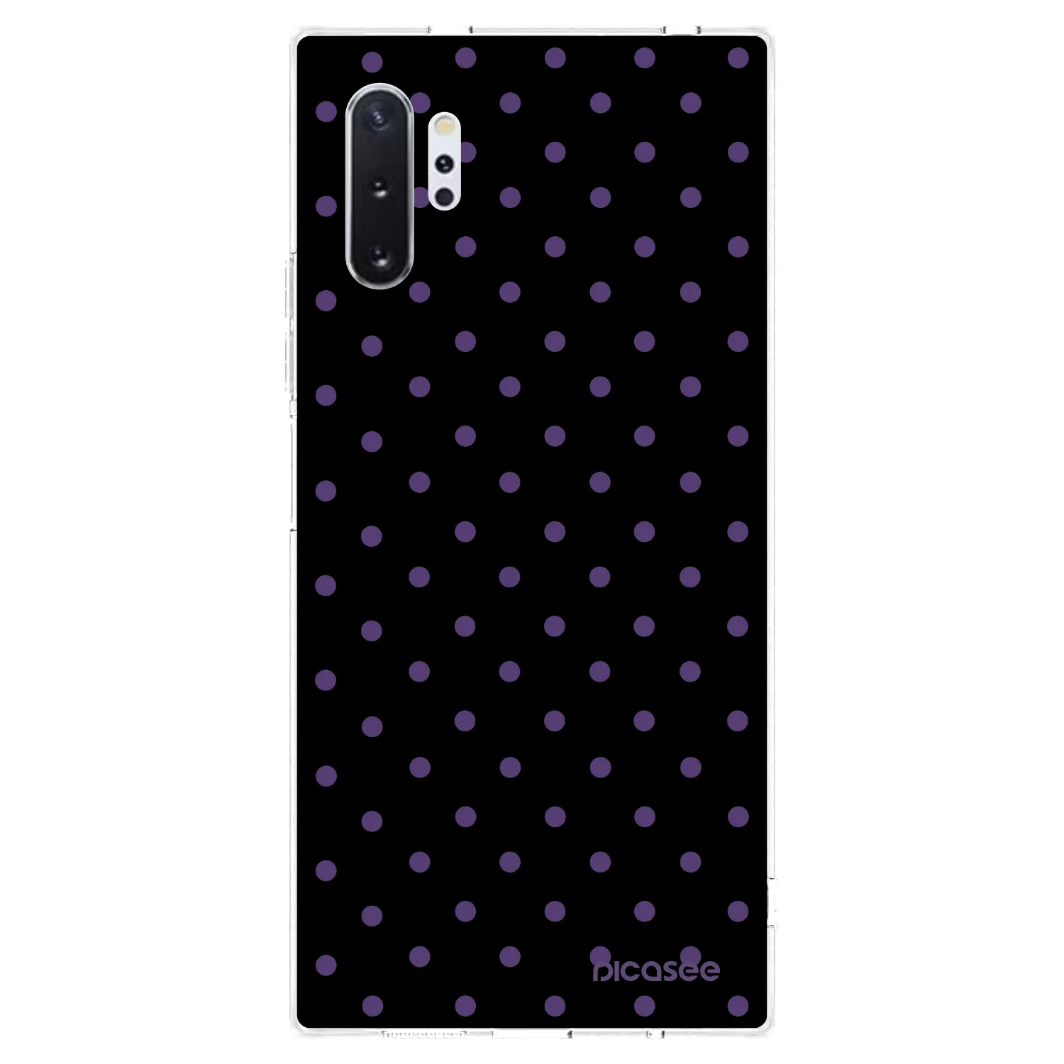 Picasee silikonska prozirna maskica za Samsung Galaxy Note 10+ N975F - Flickers