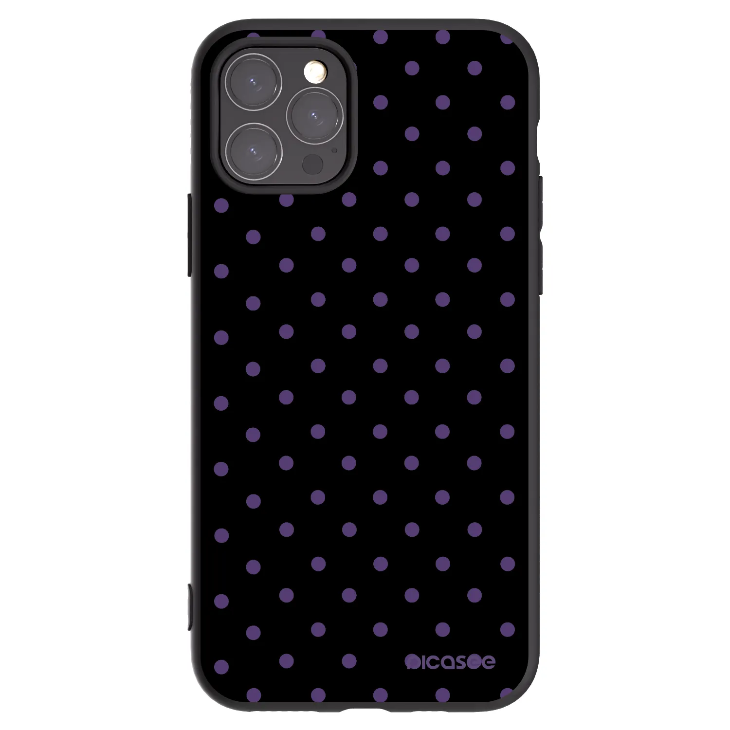Picasee crna silikonska maskica za Apple iPhone 11 Pro - Flickers