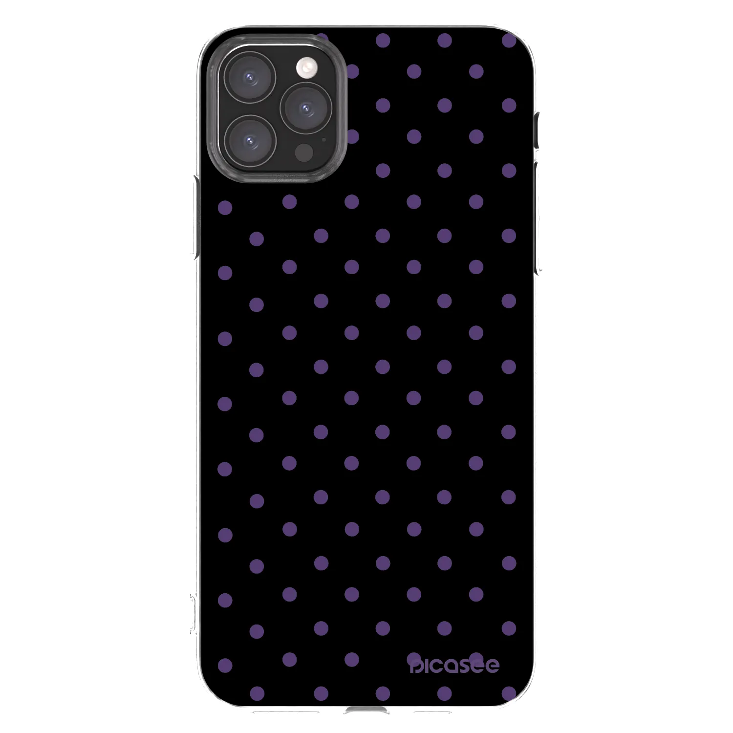 Picasee silikonska prozirna maskica za Apple iPhone 11 Pro Max - Flickers