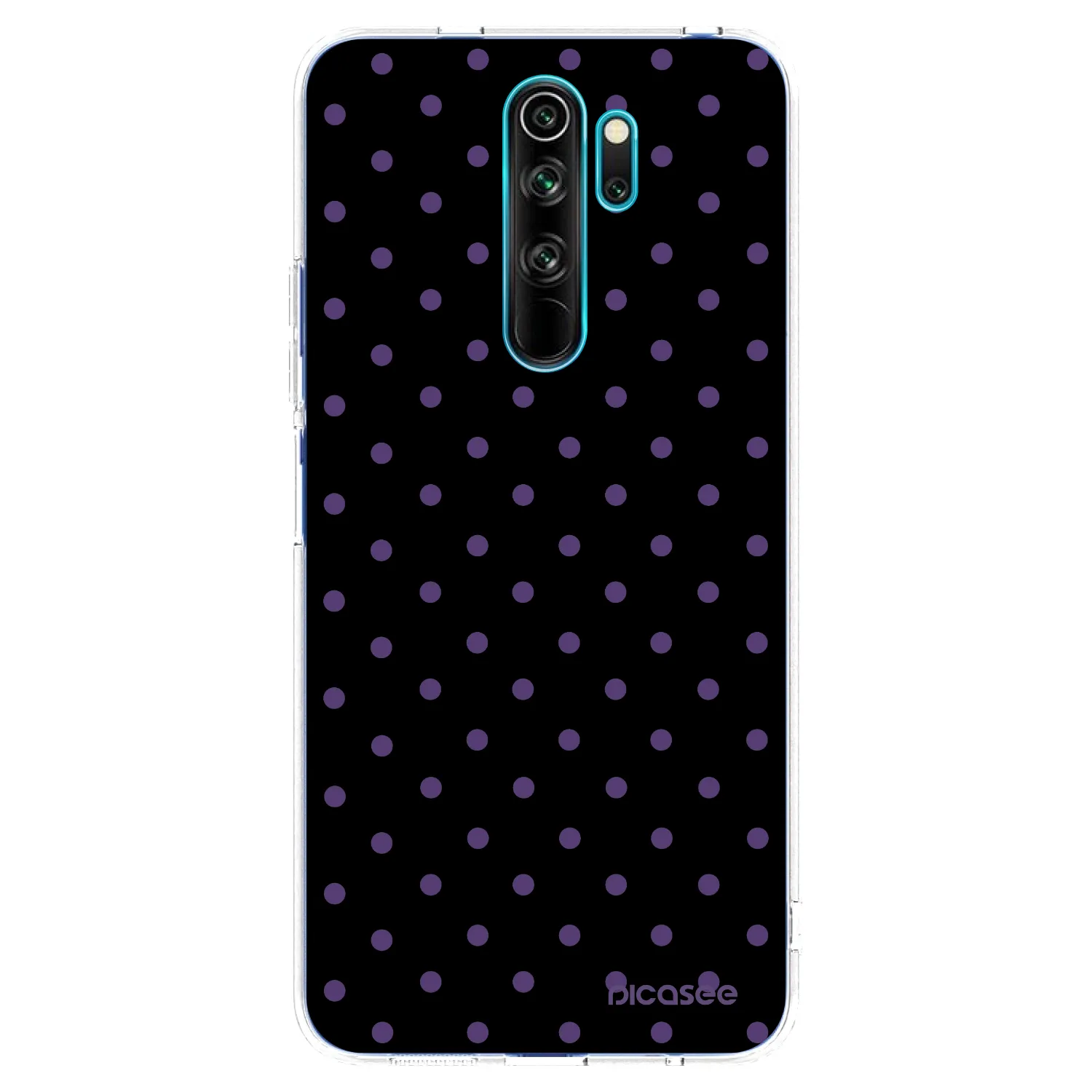 Picasee silikonska prozirna maskica za Xiaomi Redmi Note 8 Pro - Flickers
