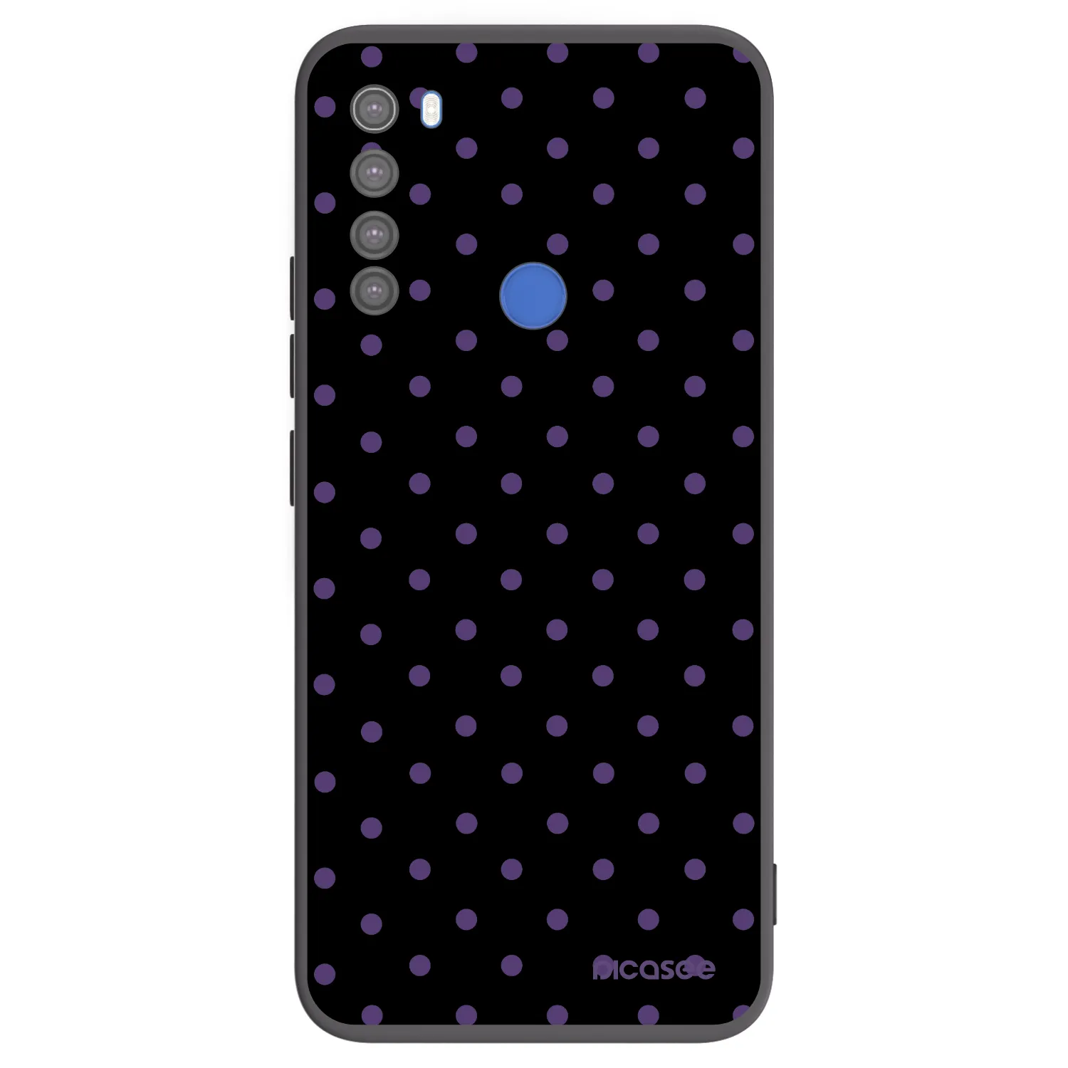Picasee crna silikonska maskica za Xiaomi Redmi Note 8T - Flickers