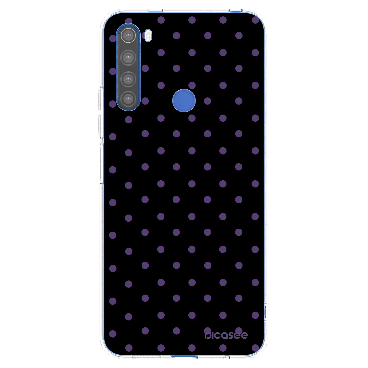 Picasee silikonska prozirna maskica za Xiaomi Redmi Note 8T - Flickers
