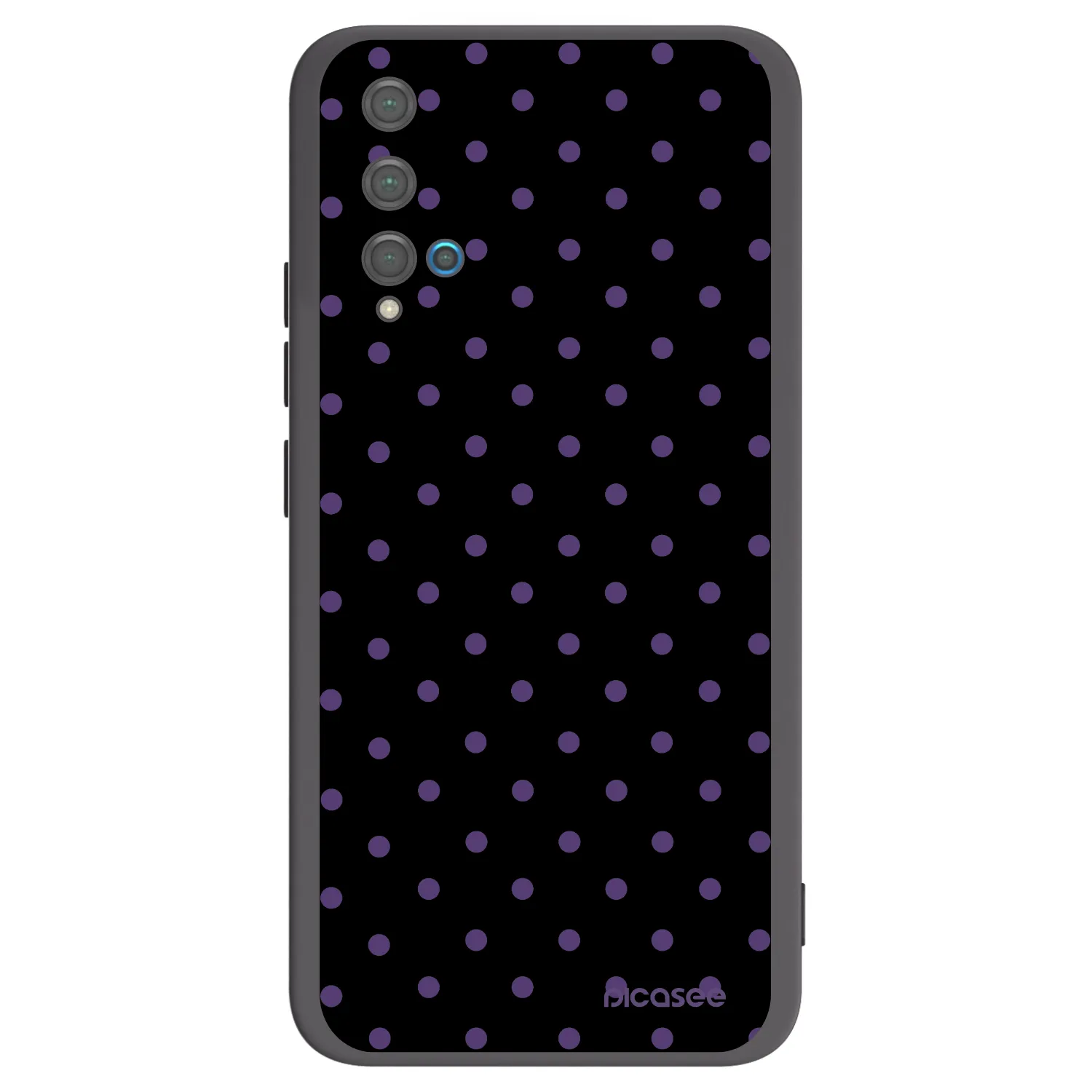 Picasee crna silikonska maskica za Huawei Nova 5T - Flickers