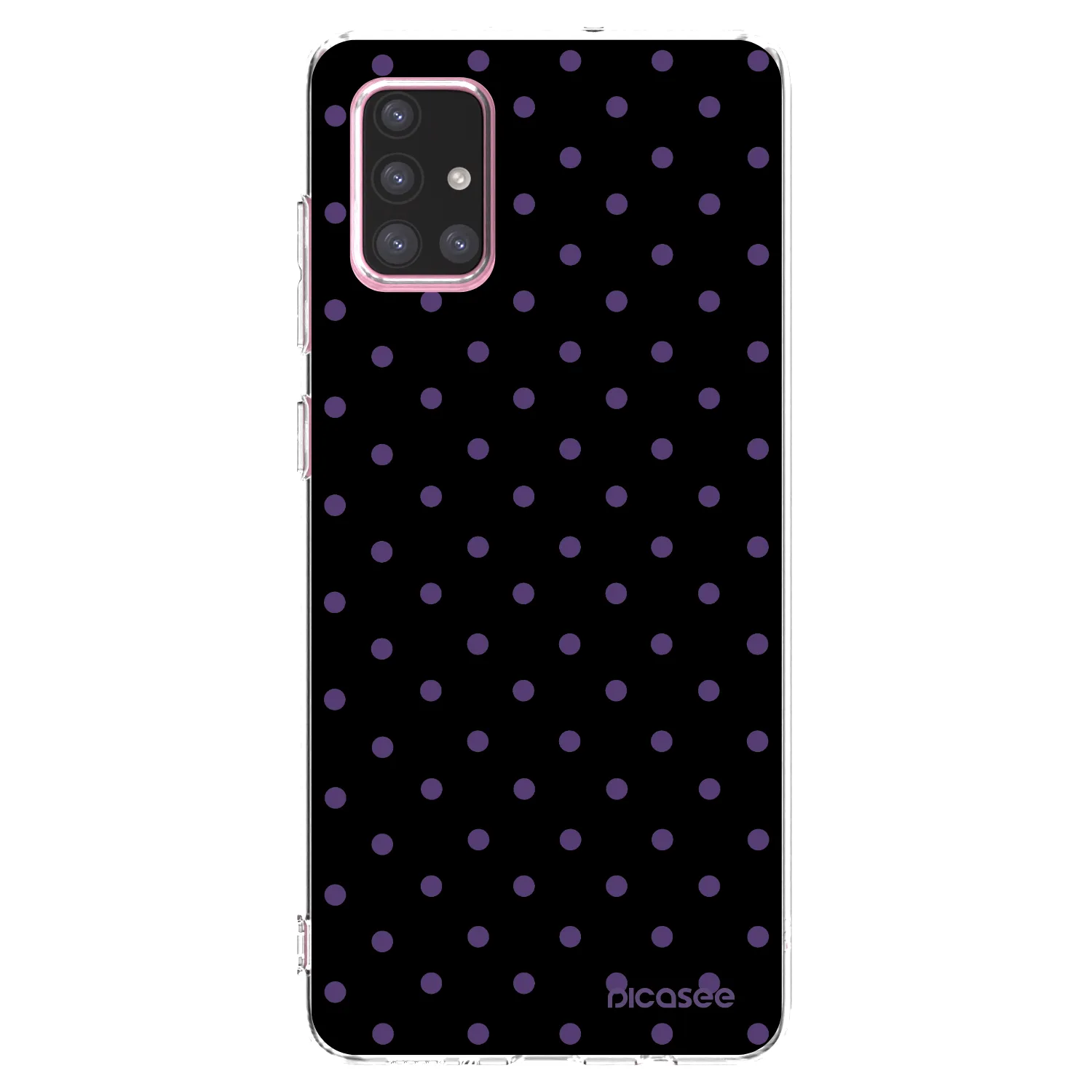 Picasee silikonska prozirna maskica za Samsung Galaxy A71 A715F - Flickers