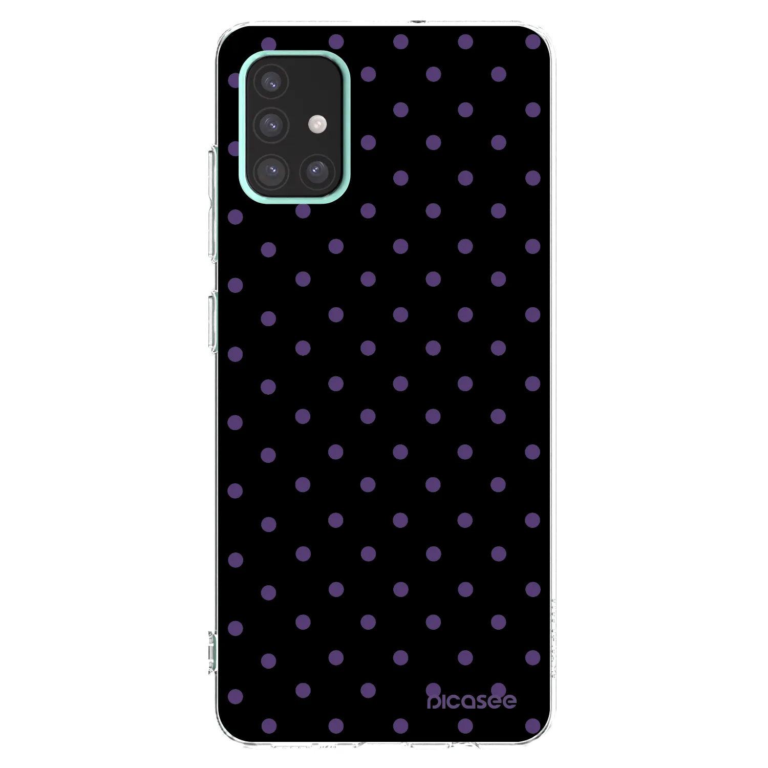 Picasee silikonska prozirna maskica za Samsung Galaxy A51 A515F - Flickers
