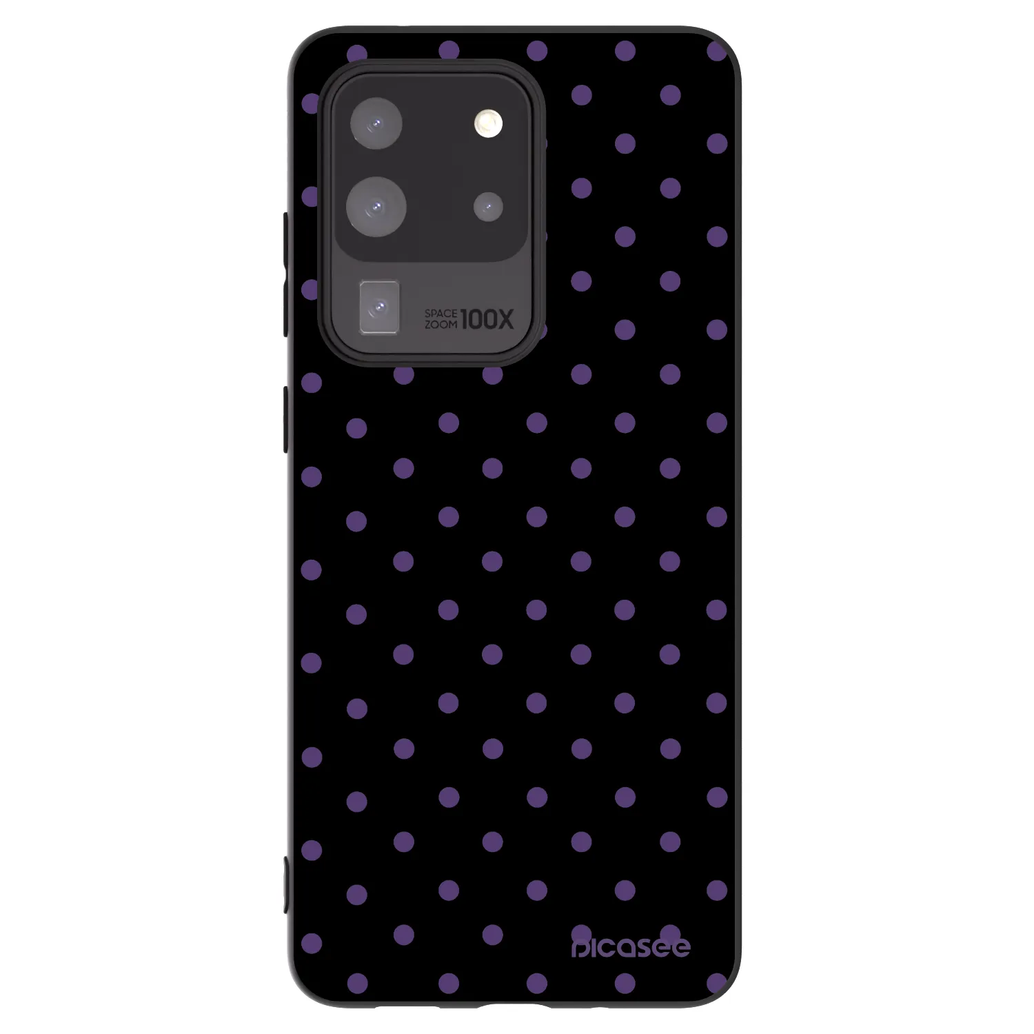 Picasee crna silikonska maskica za Samsung Galaxy S20 Ultra 5G G988F - Flickers