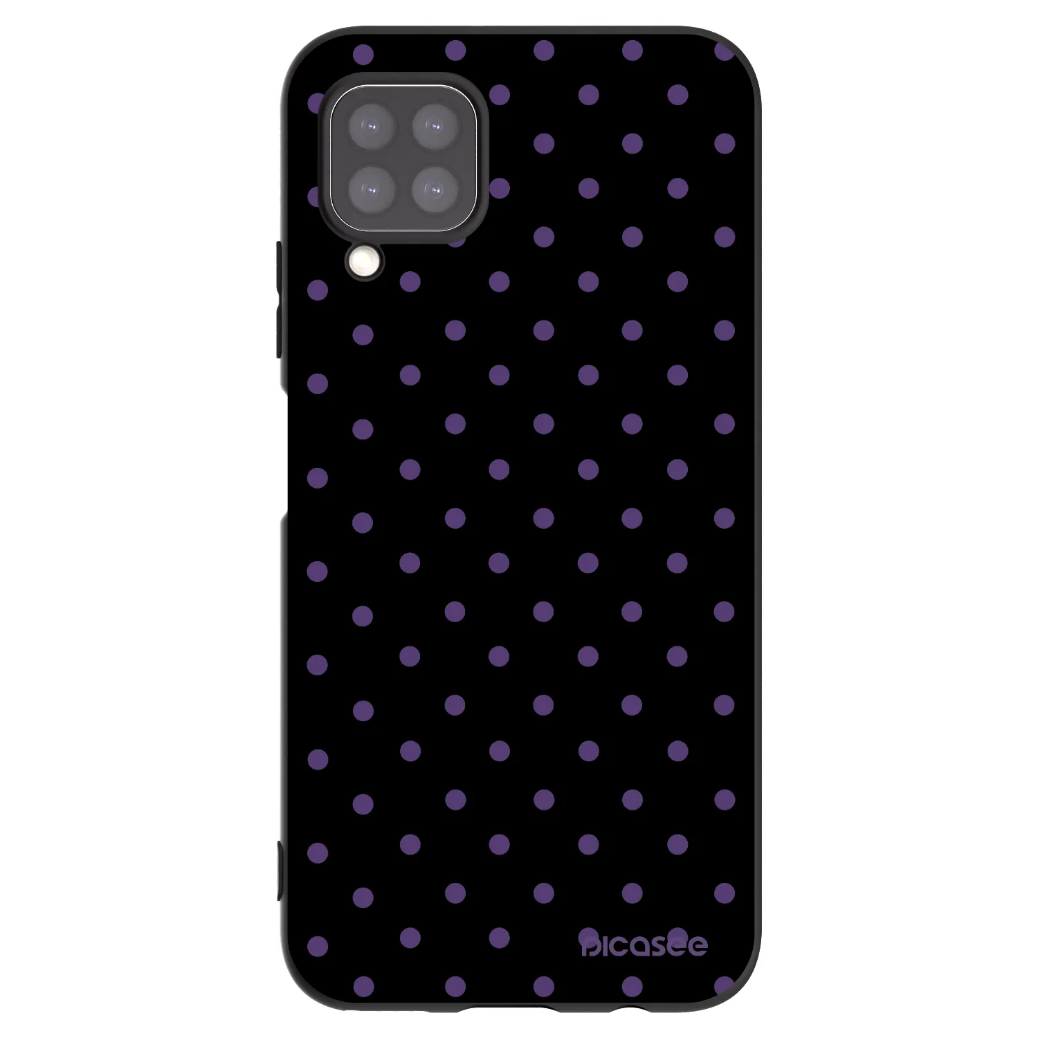 Picasee crna silikonska maskica za Huawei P40 Lite - Flickers