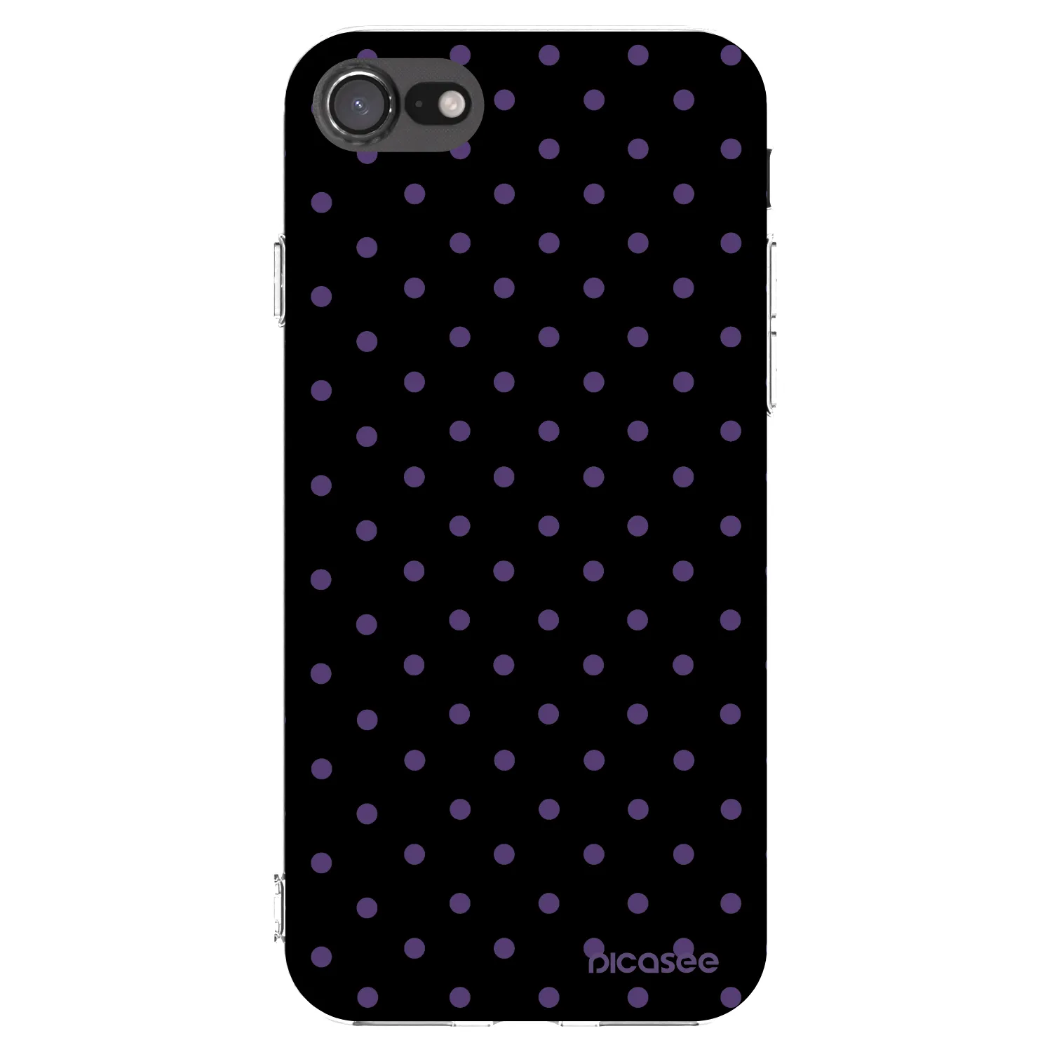 Picasee silikonska prozirna maskica za Apple iPhone SE 2020 - Flickers