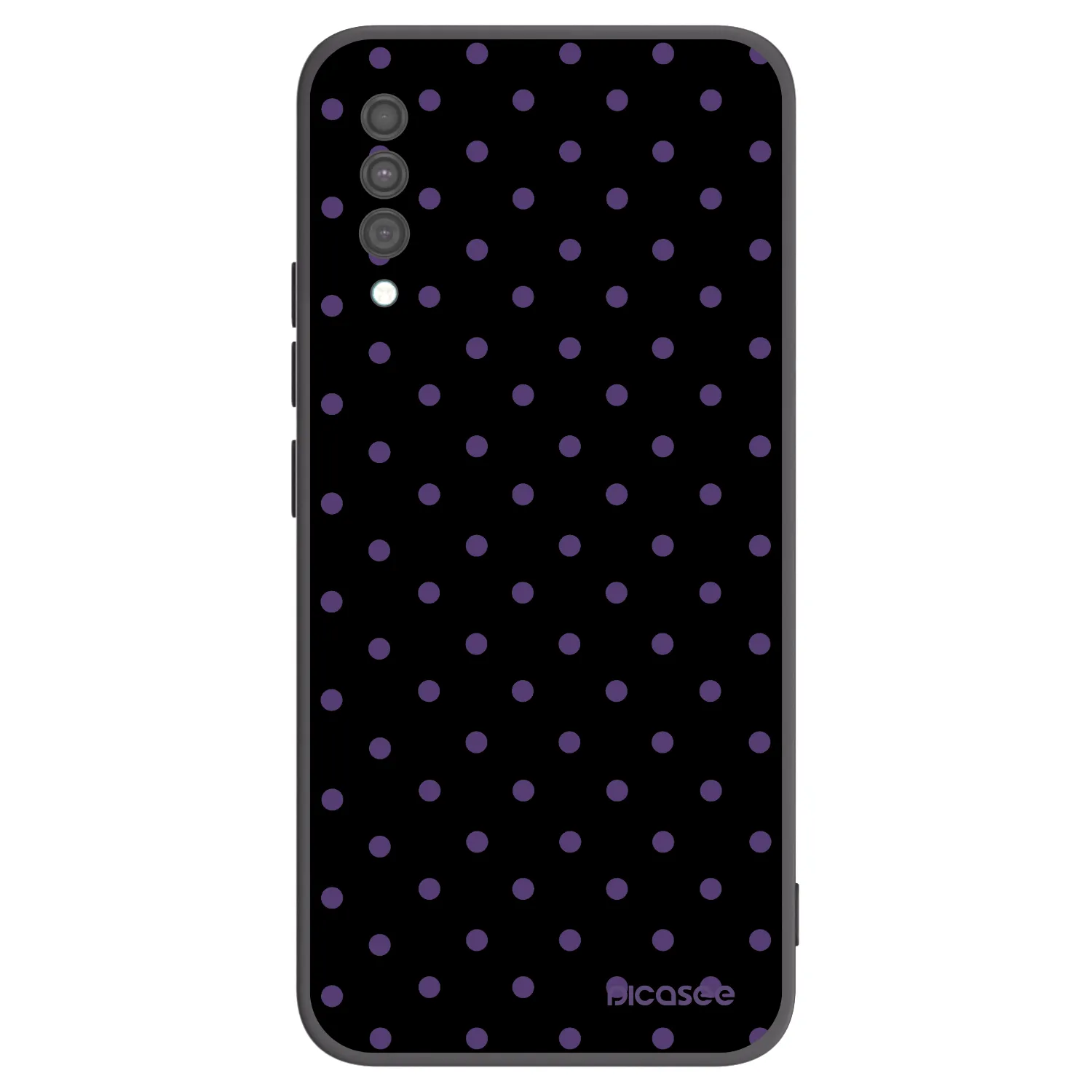 Picasee crna silikonska maskica za Samsung Galaxy A30s A307F - Flickers