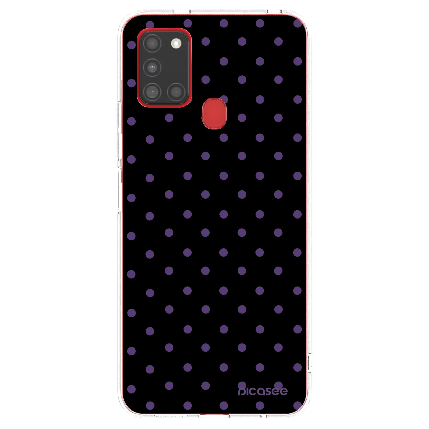 Picasee silikonska prozirna maskica za Samsung Galaxy A21s - Flickers