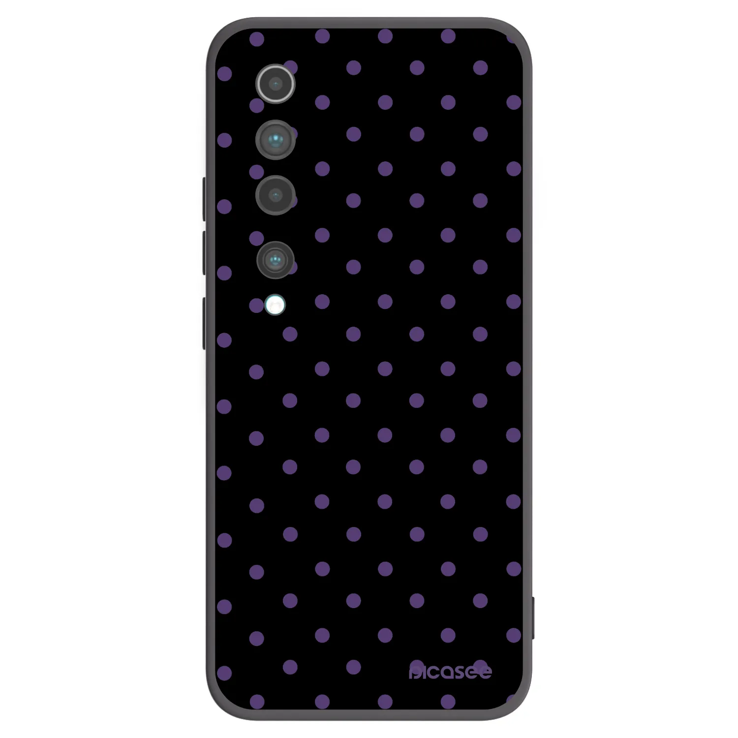 Picasee crna silikonska maskica za Xiaomi Mi 10 - Flickers