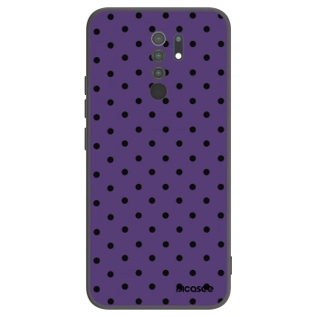 Picasee crna silikonska maskica za Xiaomi Redmi 9 - Flickers 2