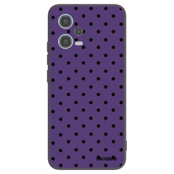 Picasee crna silikonska maskica za Xiaomi Redmi Note 12 5G - Flickers 2