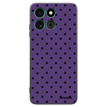 Picasee crna silikonska maskica za Motorola Moto G57 Power - Flickers 2