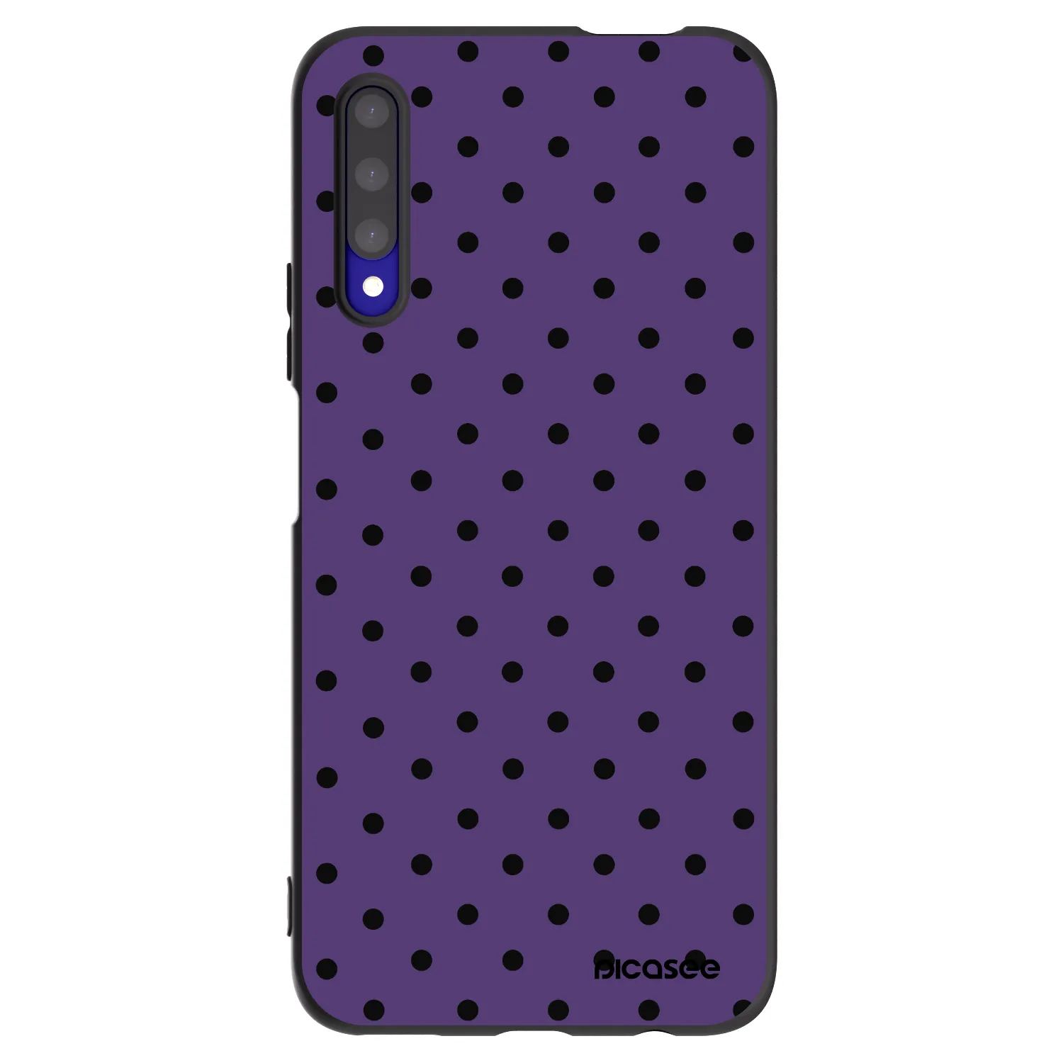 Picasee crna silikonska maskica za Honor 9X Pro - Flickers 2