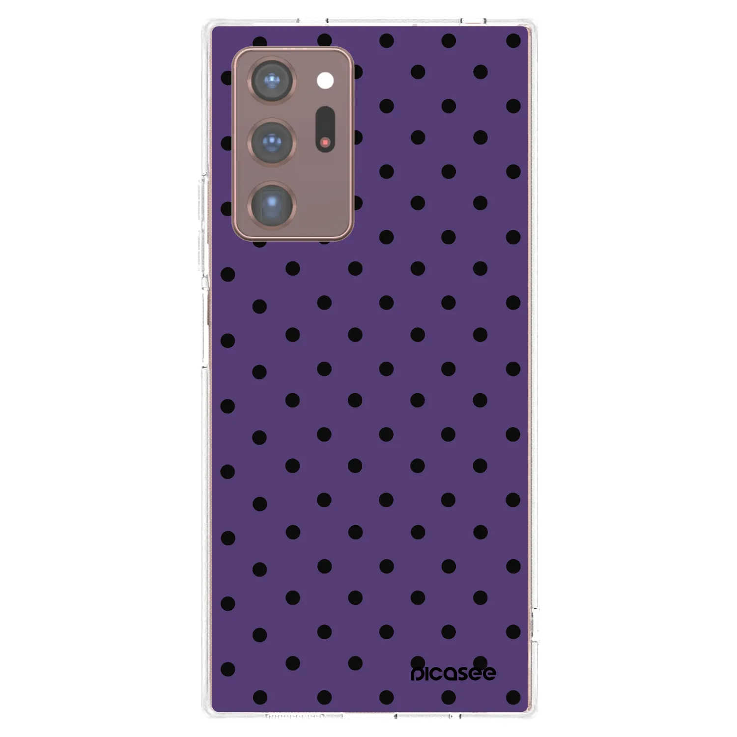 Picasee silikonska prozirna maskica za Samsung Galaxy Note 20 Ultra - Flickers 2